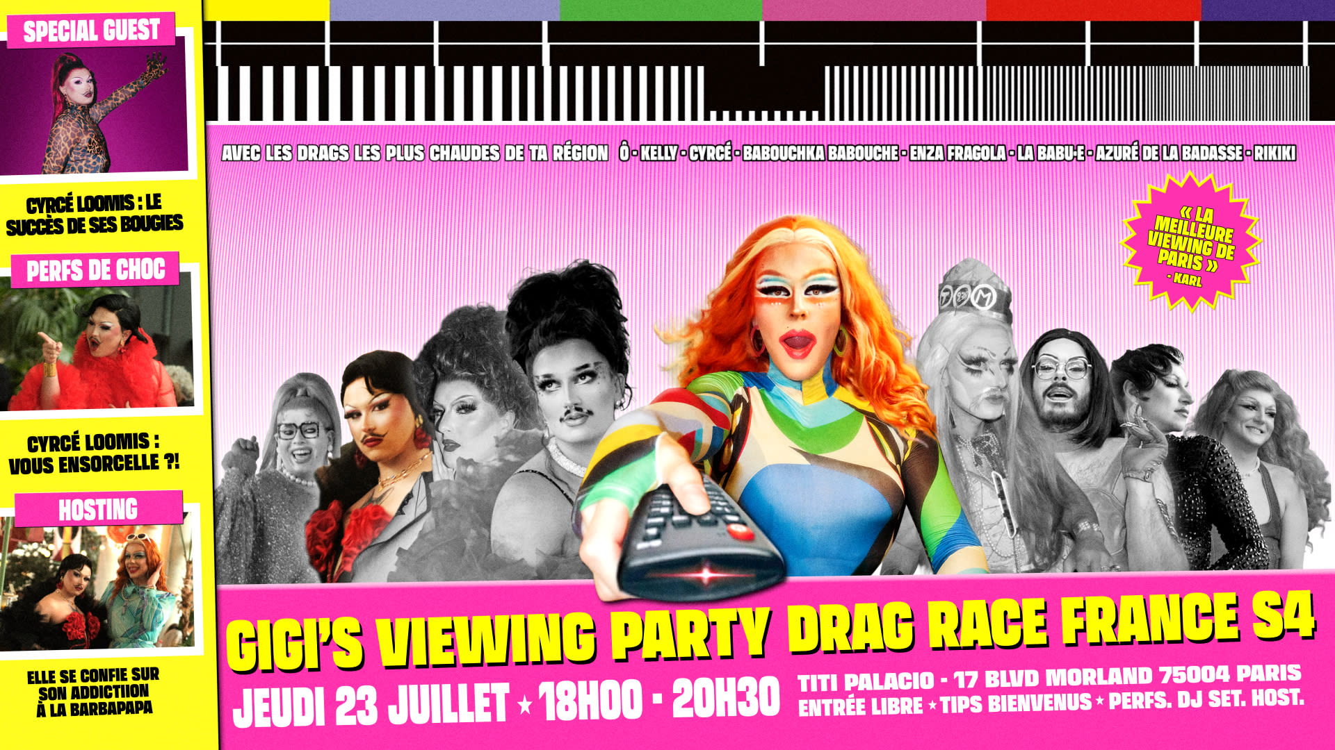 Gigi’S Viewing Party - Drag Race France Saison 4! - Ep03! Cover
