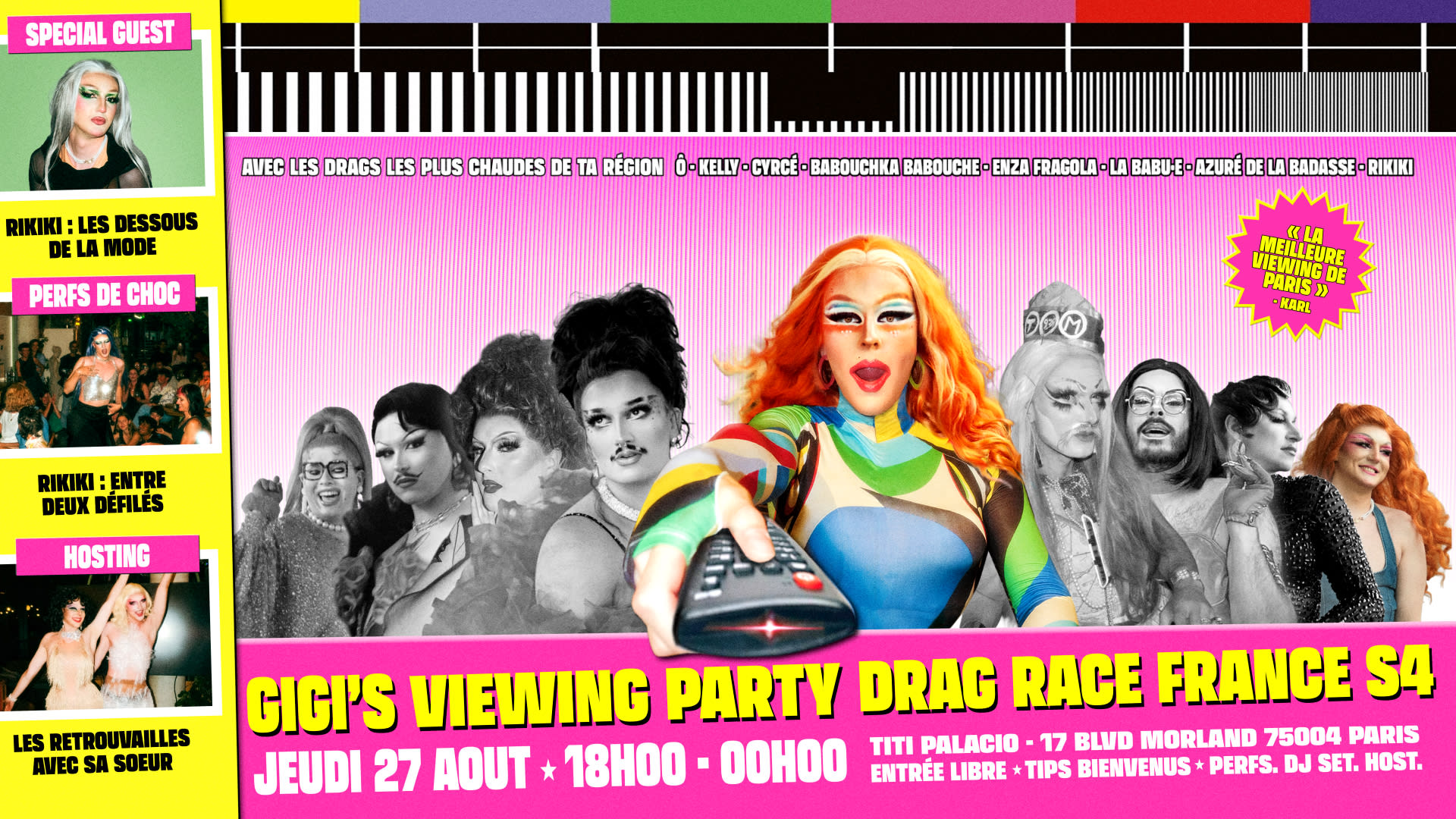 Gigi’S Viewing Party - Drag Race France Saison 4! - Ep 08! Cover