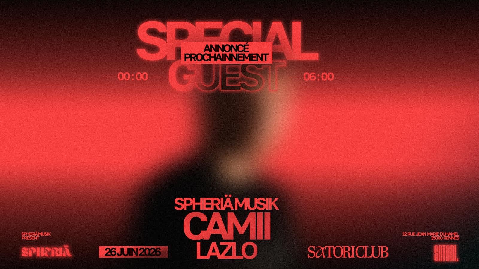 Special Guest Announcement Soon — At Satori 26/06 Cover