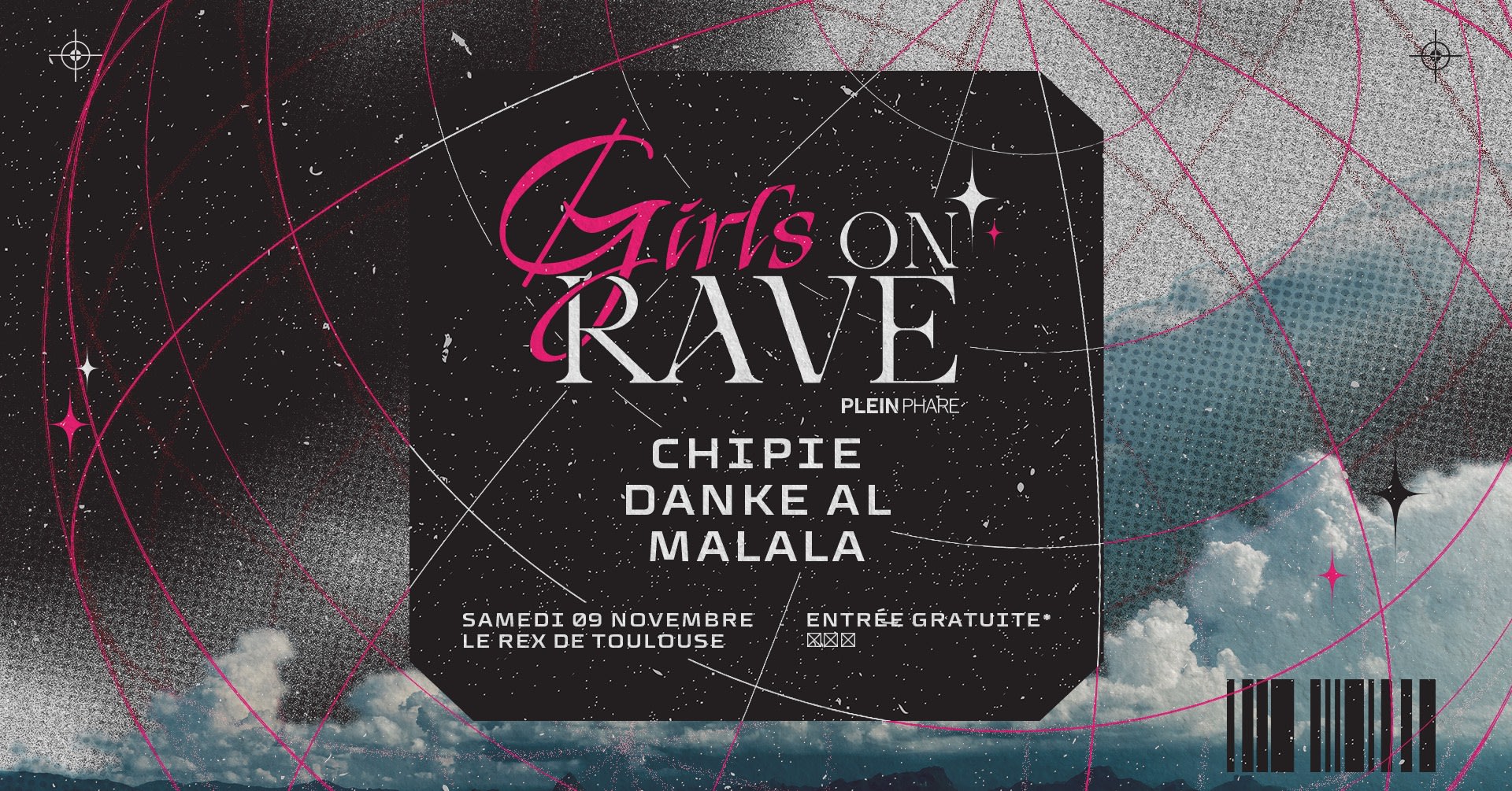 Girls On Rave W/ Danke Al, Malala, Chipie Cover