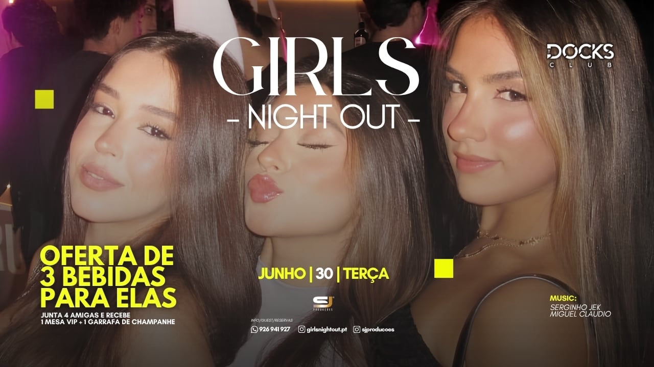 Girls Night Out 3 Free Drinks | Cover