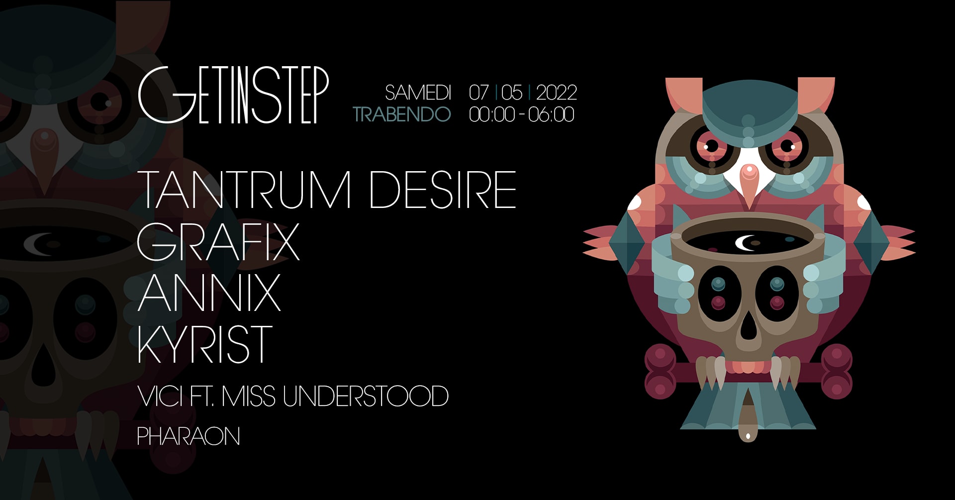 Get In Step : Tantrum Desire + Grafix + Annix + Kyrist &More Cover