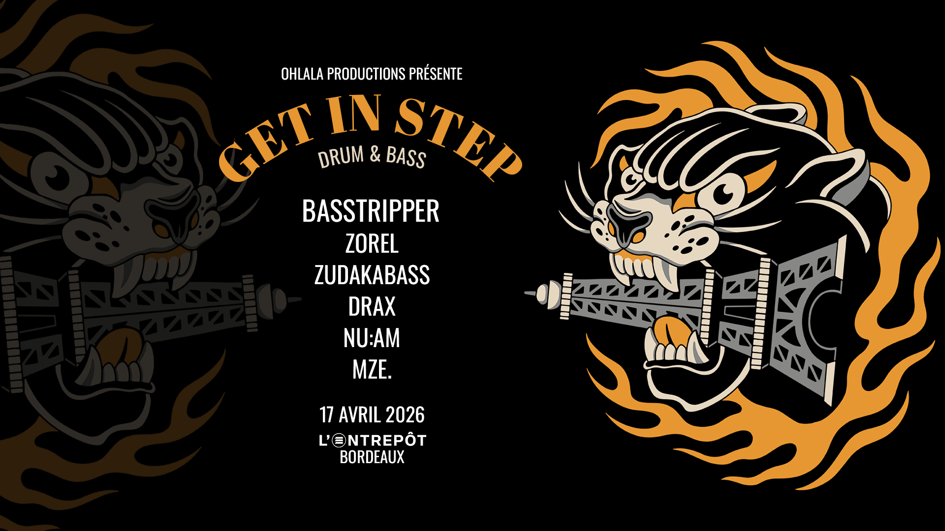 Get In Step W/ Basstripper - Zorel - Zudakabass & More Cover