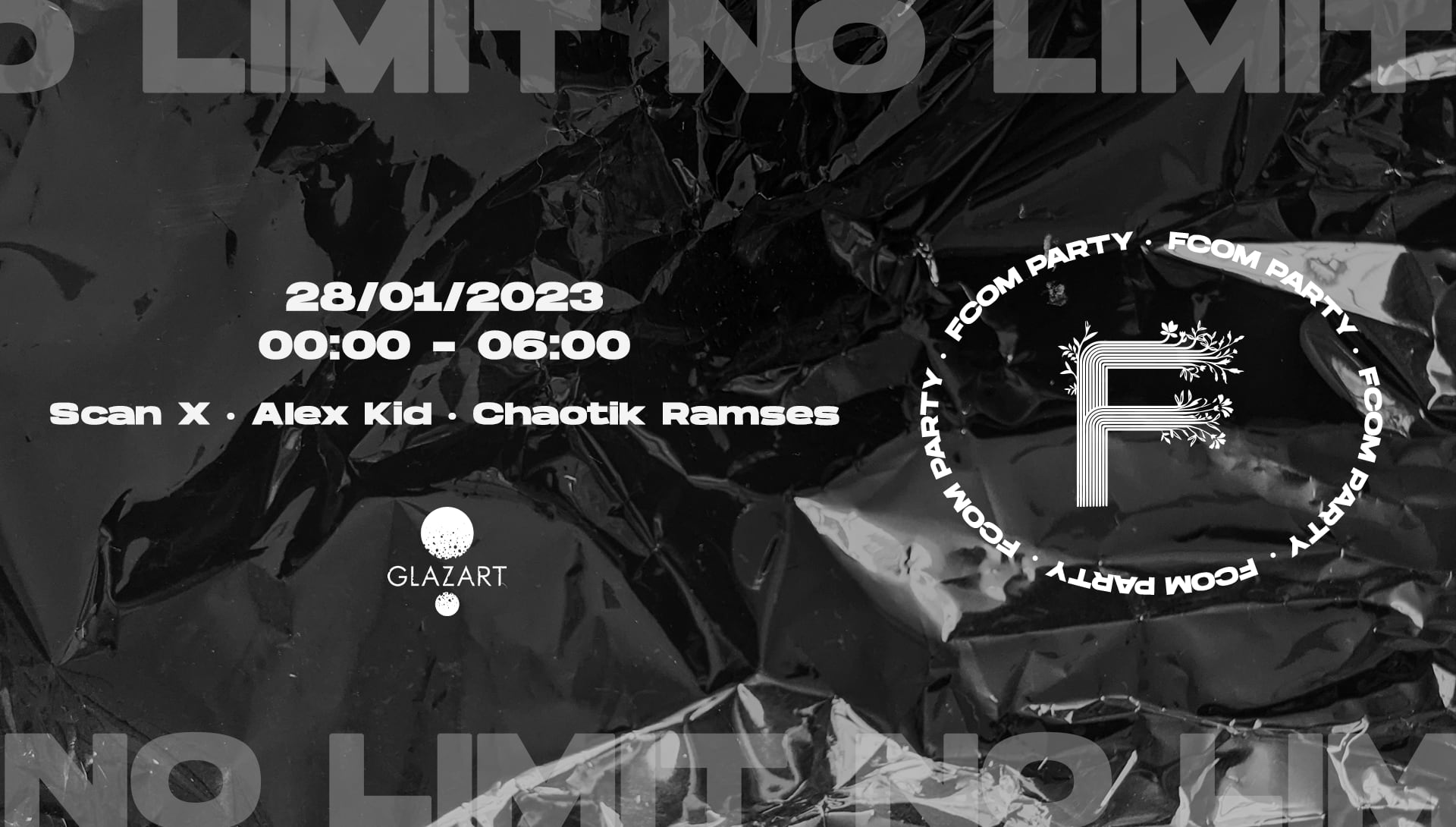 Fcom No Limit : Scan X, Alexkid, Chaotik Ramses Cover