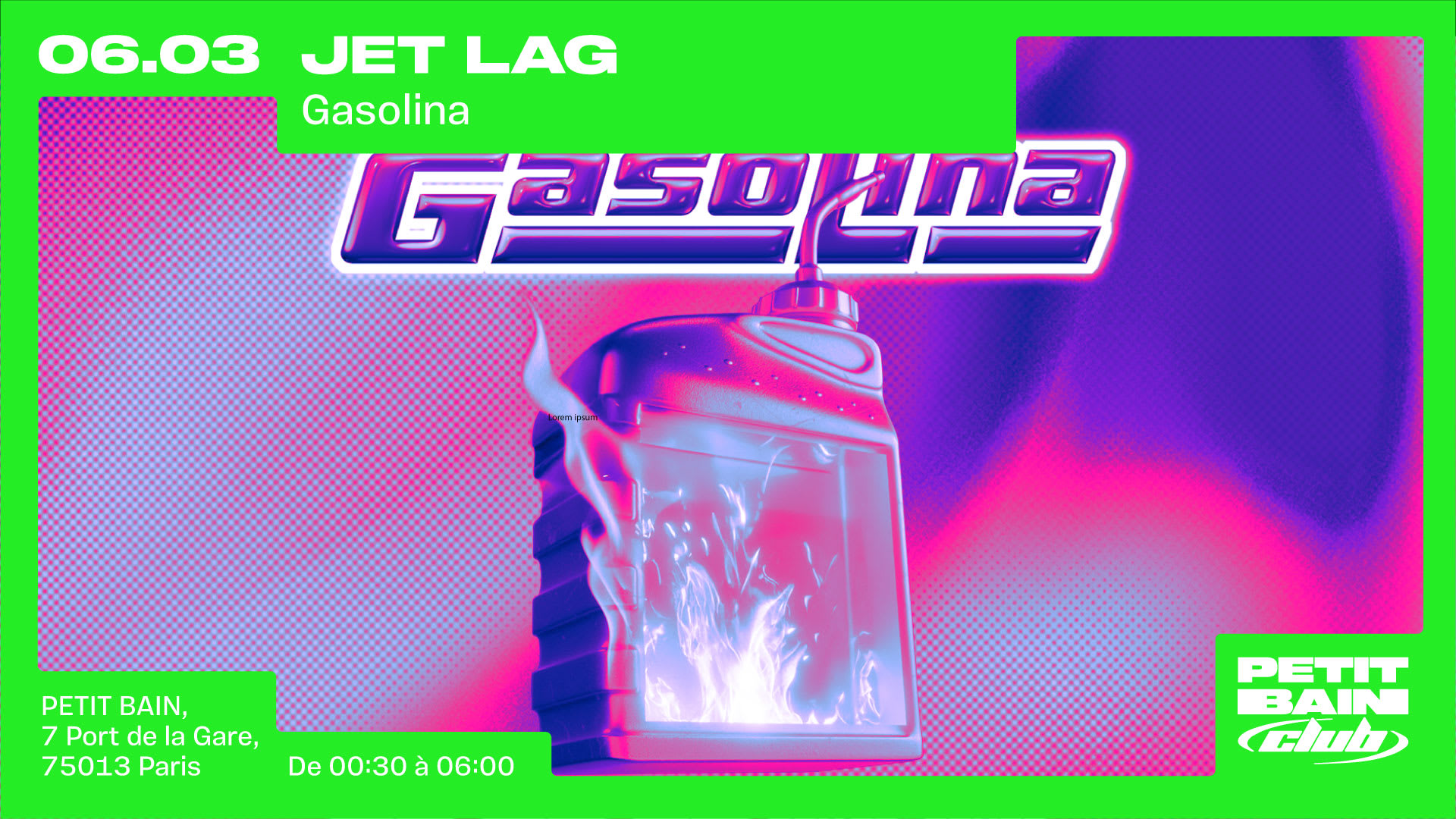 Jetlag : Gasolina Vol.17 Cover