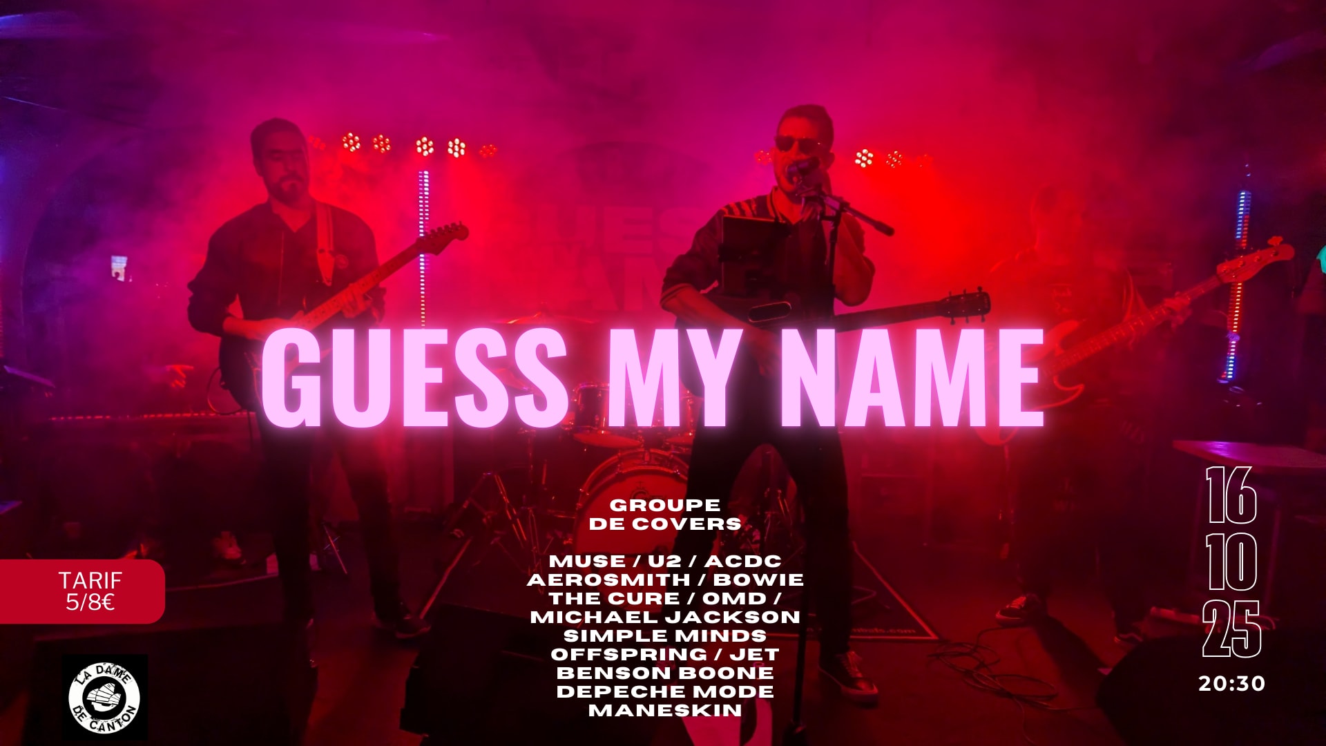Guess My Name (Groupe De Covers) Cover
