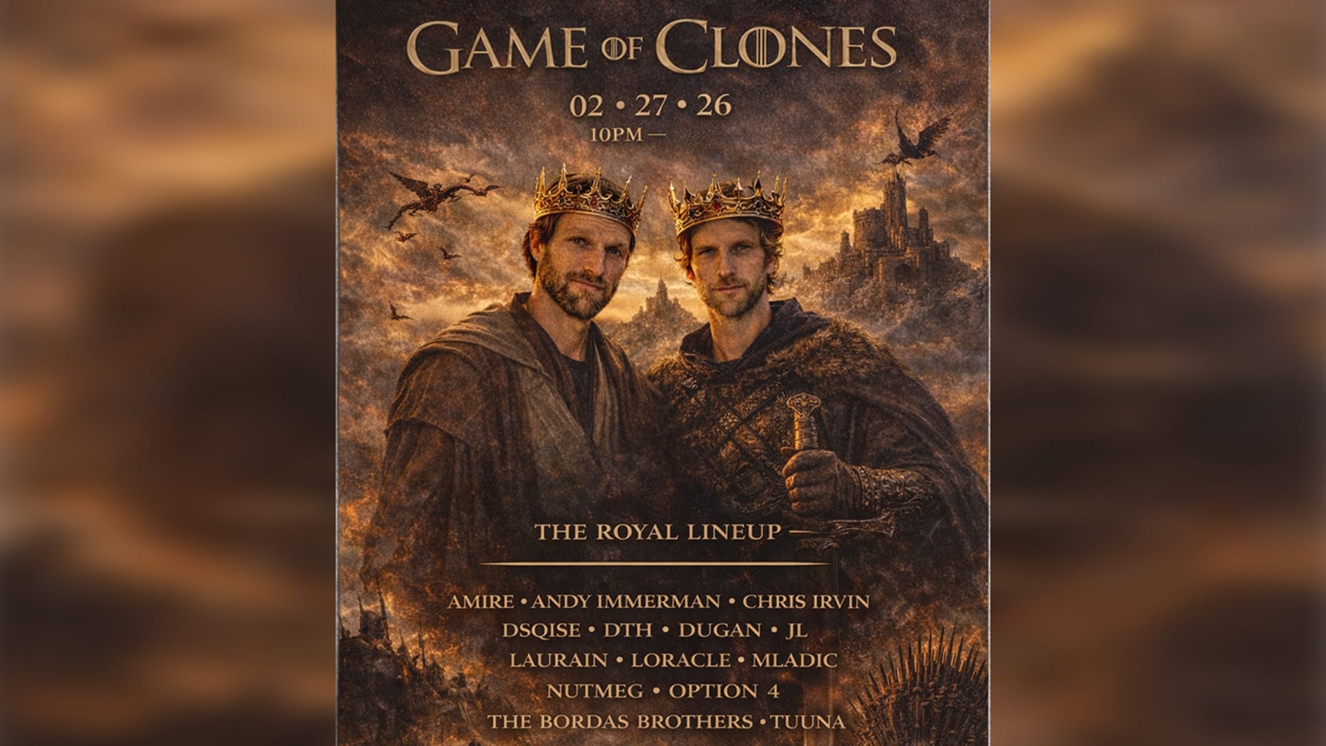 Game Of Clones [Bordas Bro's Bday] Cover