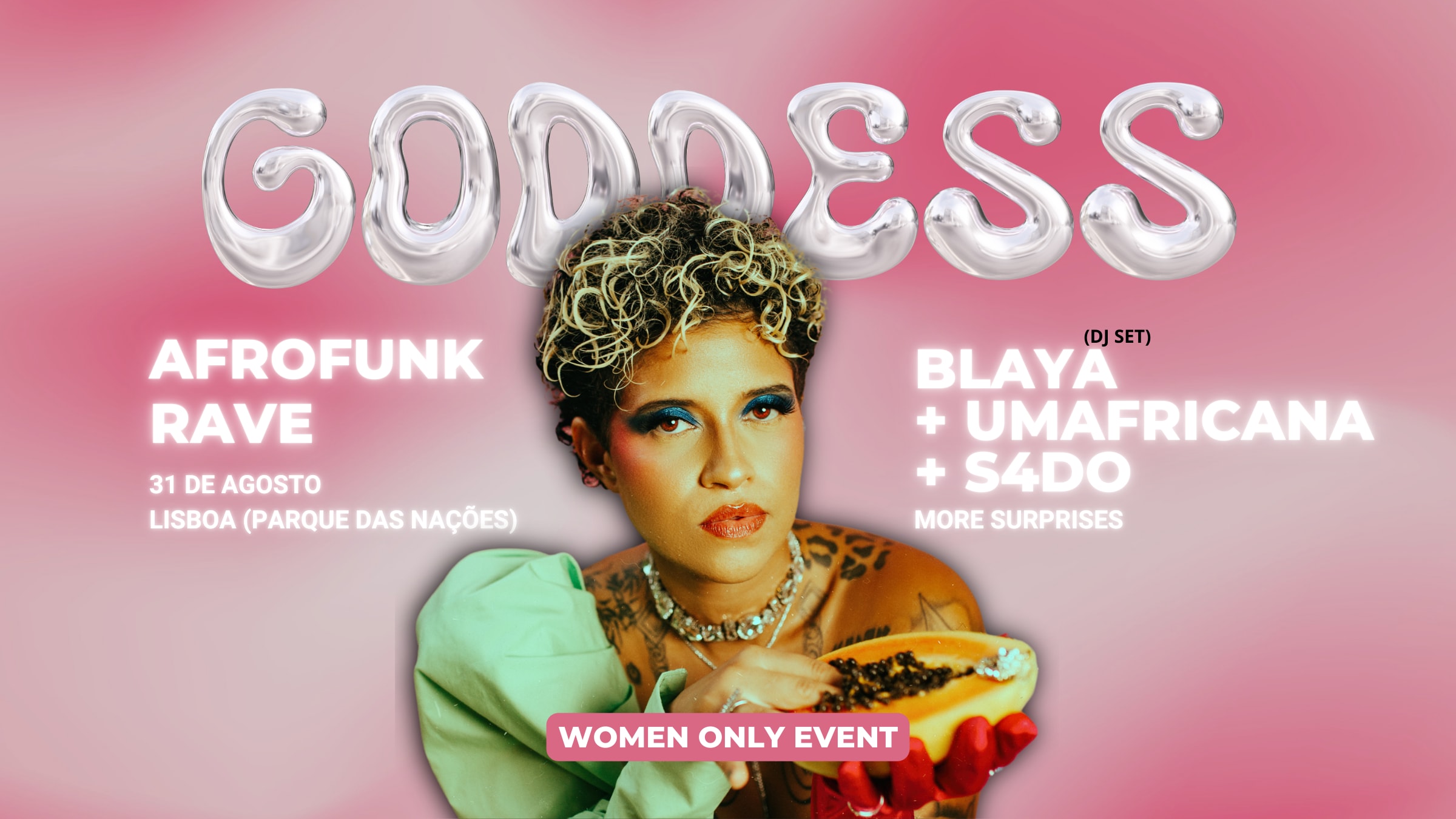 Goddess - Afro Funk Rave (Women Only Event) Cover