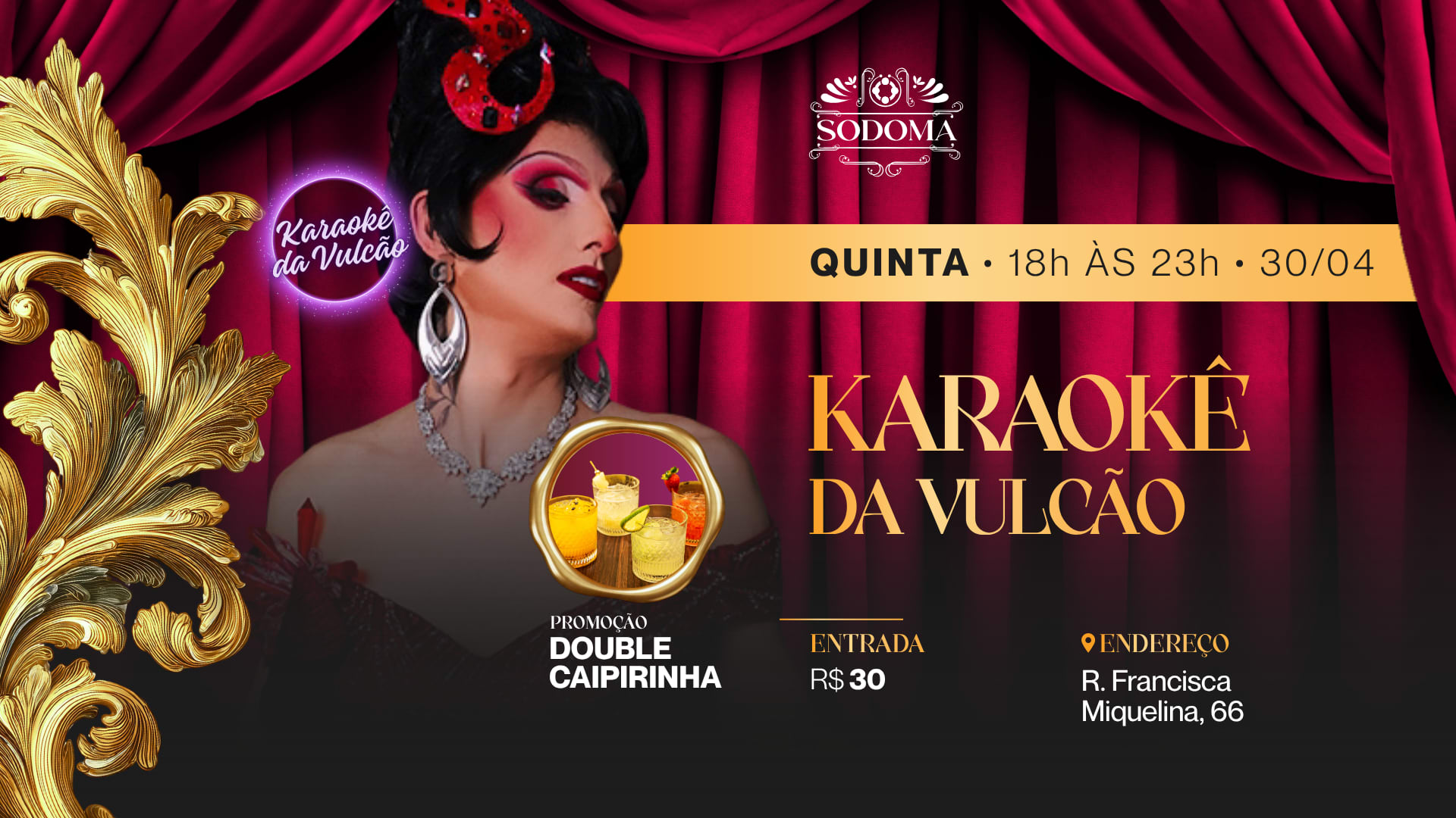 Quinta - Karaoke Da Vulcão Cover