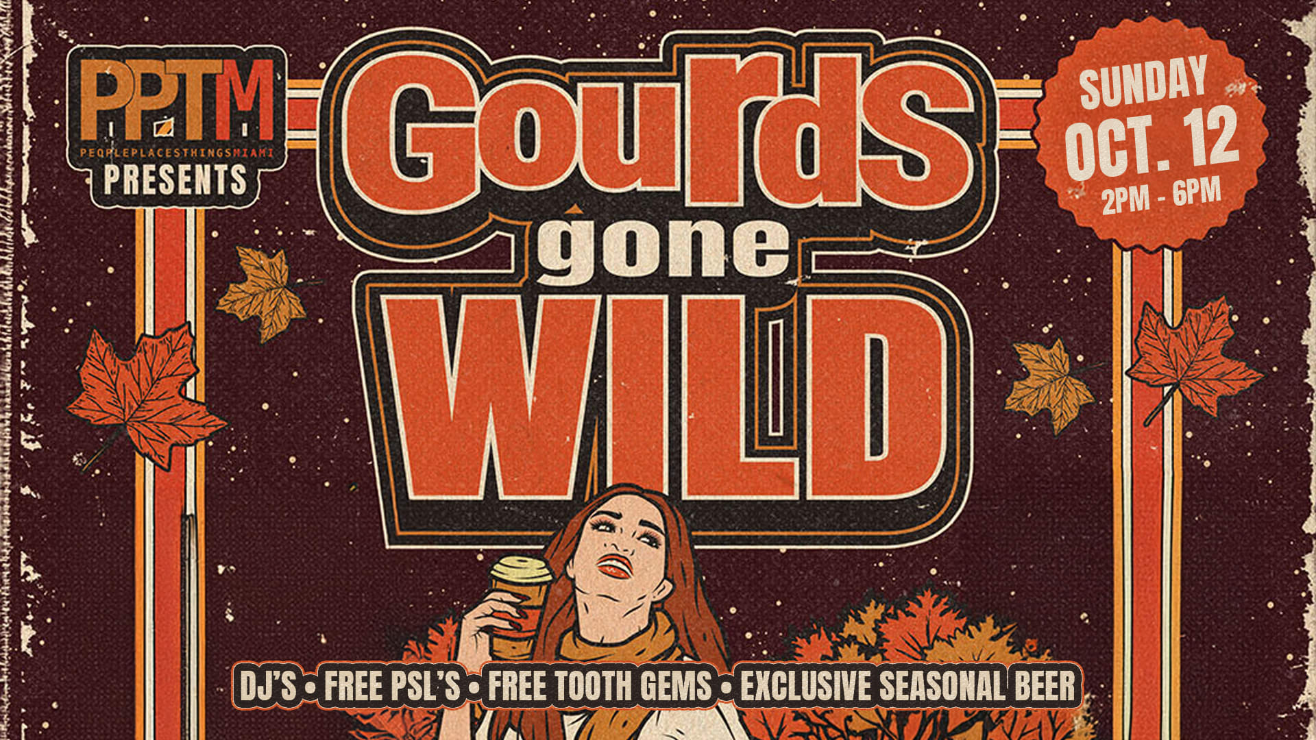 Gourds Gone Wild: Pptm's Ultimate Fall Bash (New Date) Cover