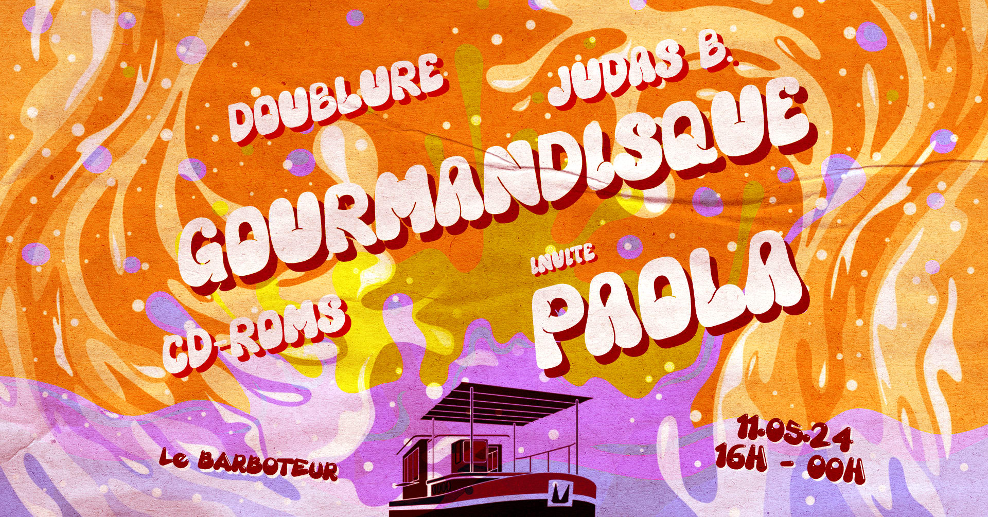 Gourmandisque Invite Paola Au Canal Barboteur Cover