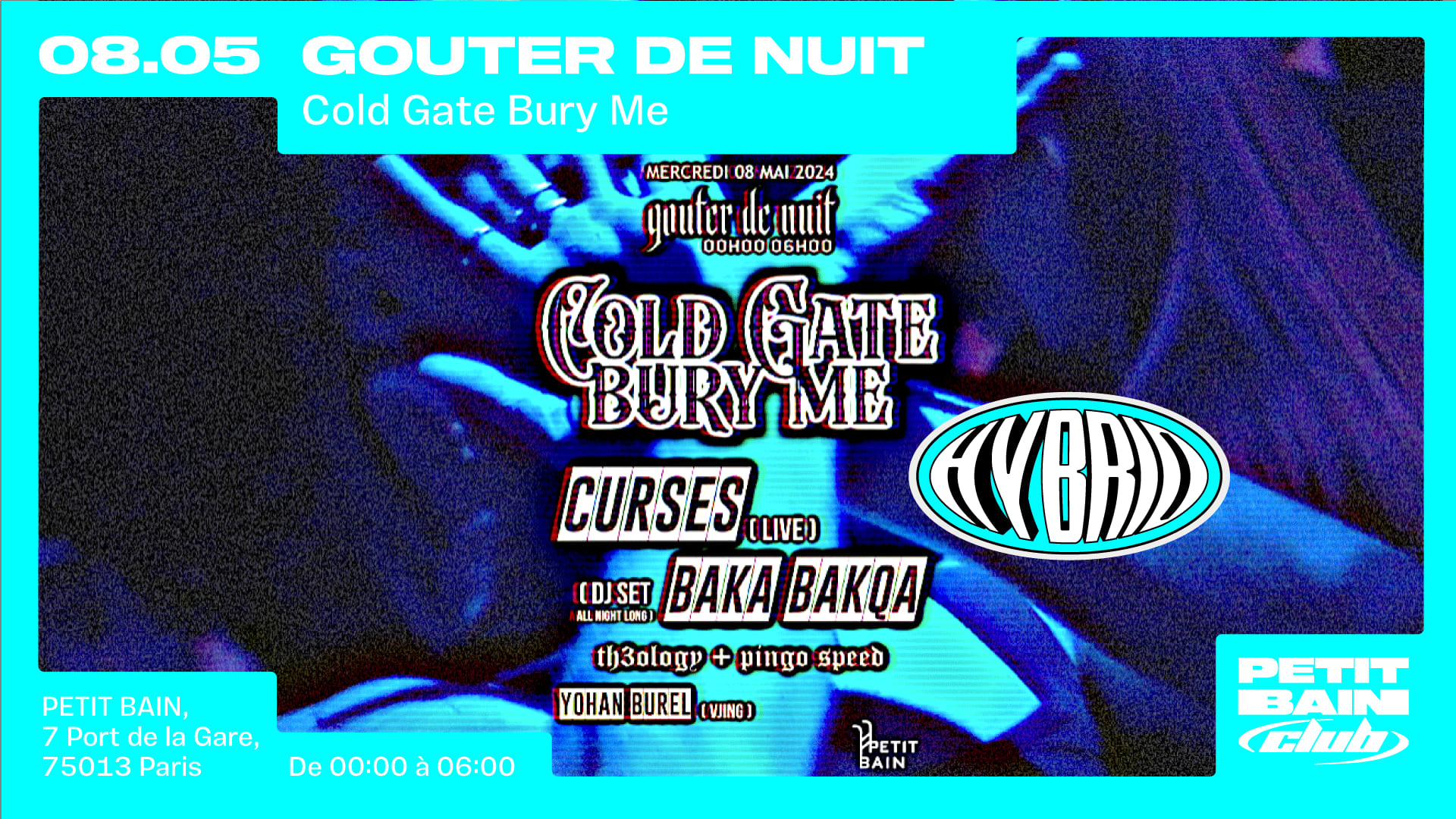Gouter De Nuit Presente Cold Gate (Bury Me) Cover