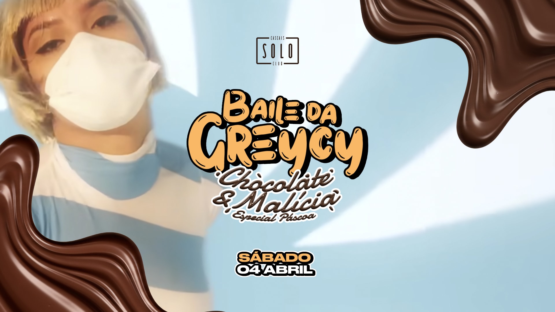 4 Abril Sábado - Baile Da Greycy Especial Páscoa Cover