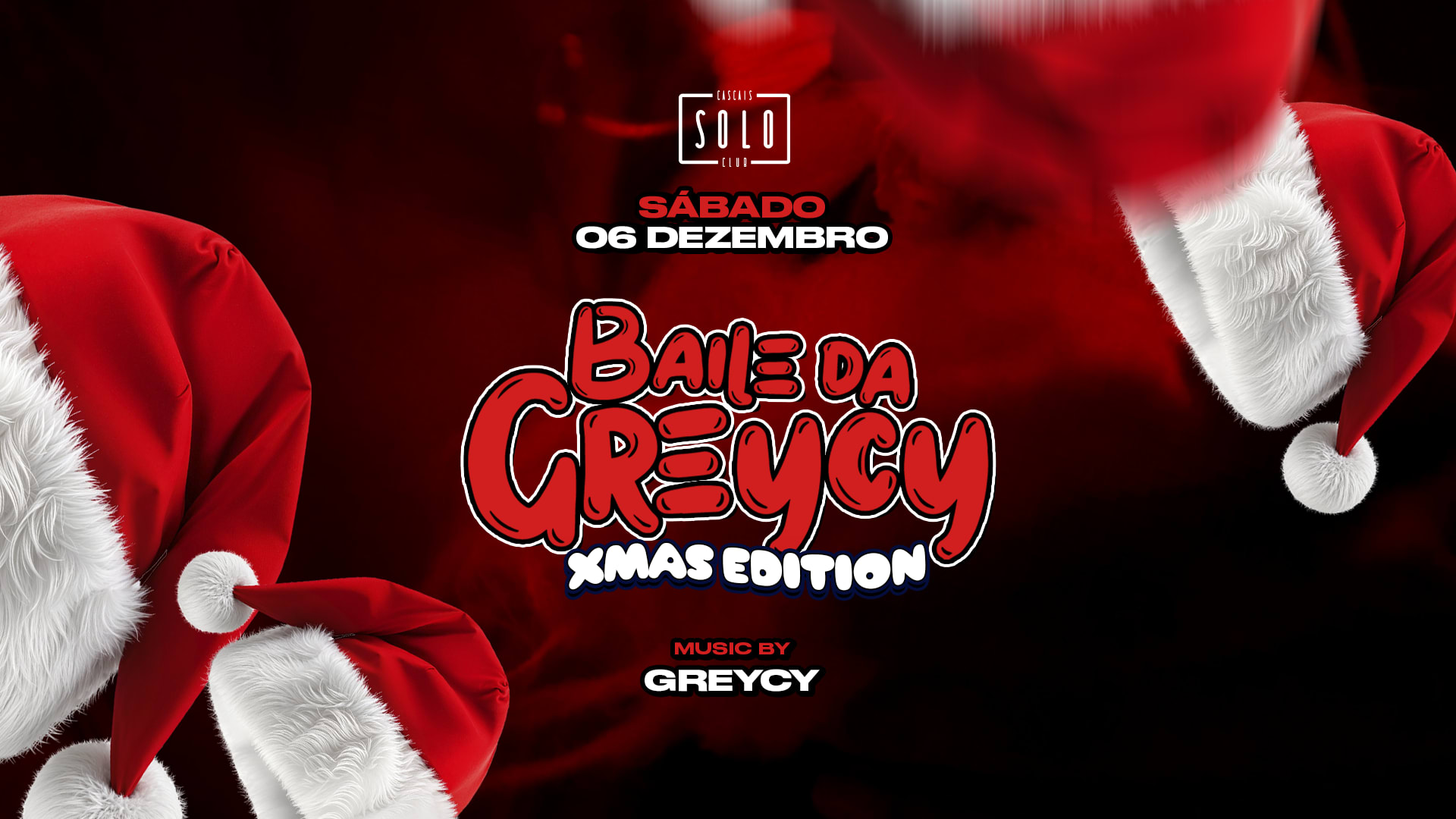 6 Dez Sábado - Baile Da Greycy Xmas Edition Cover