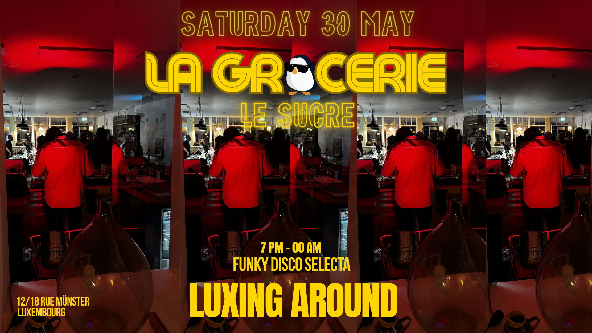Luxing Around X La Grocerie - Le Sucre Cover