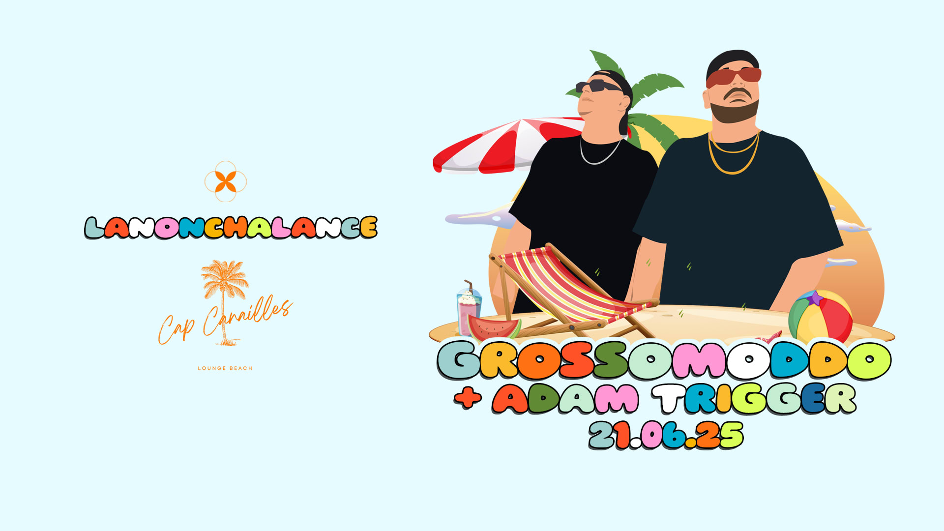 Lanonchalance Pres. Grossomoddo + Adam Trigger Cover