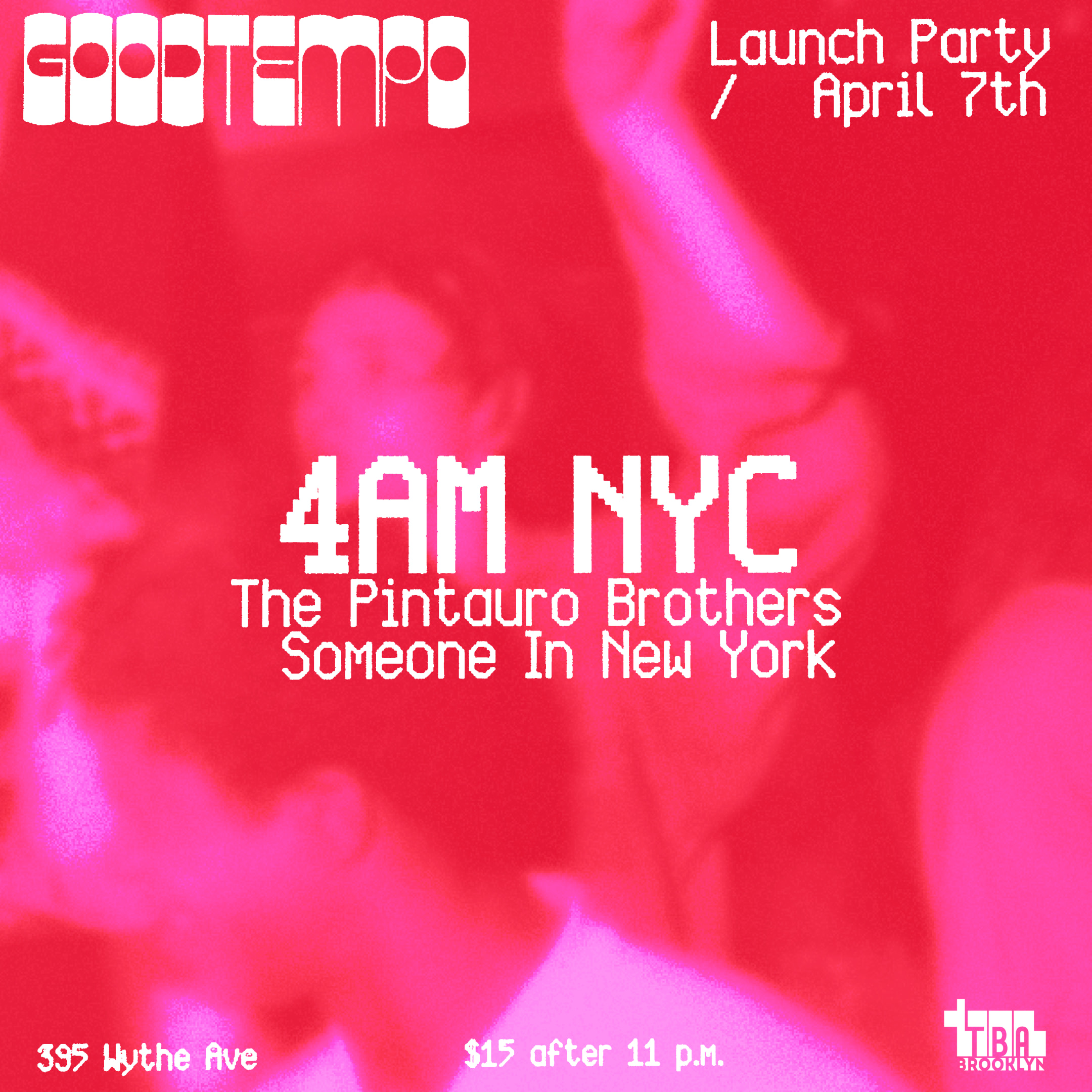 Good Tempo Launch Party Cover