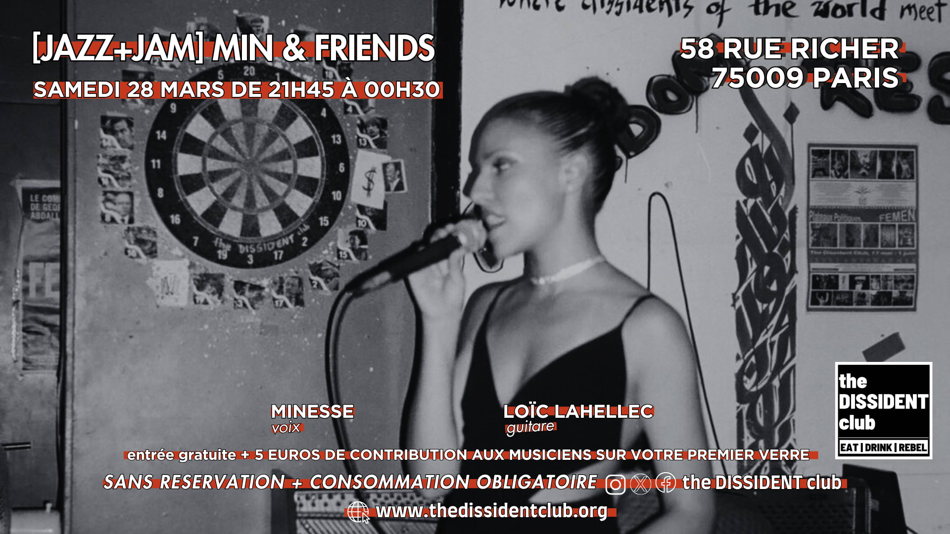 [Jazz+Jam] Min & Friends Cover