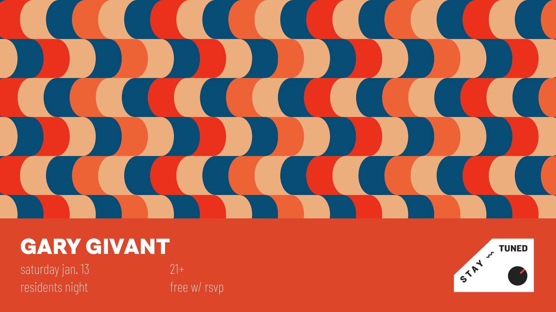 Resident Night: Gary Givant Cover