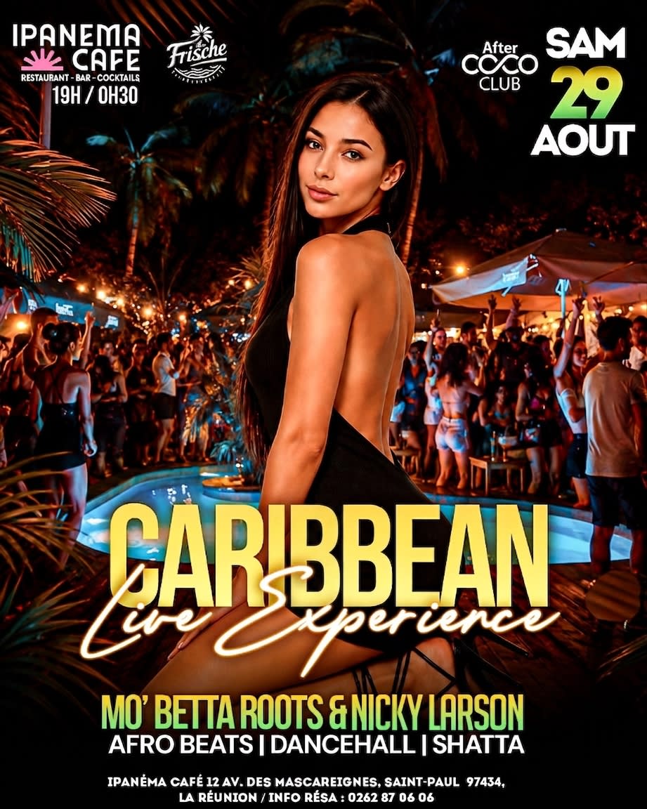 Caribbean Live Experience Cover