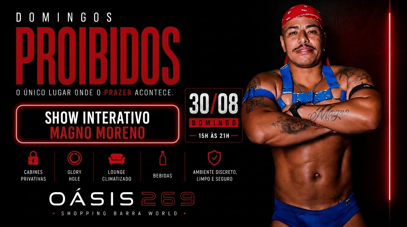 Oasis 269 - Domingos Proibidos Boy Interativo Cover