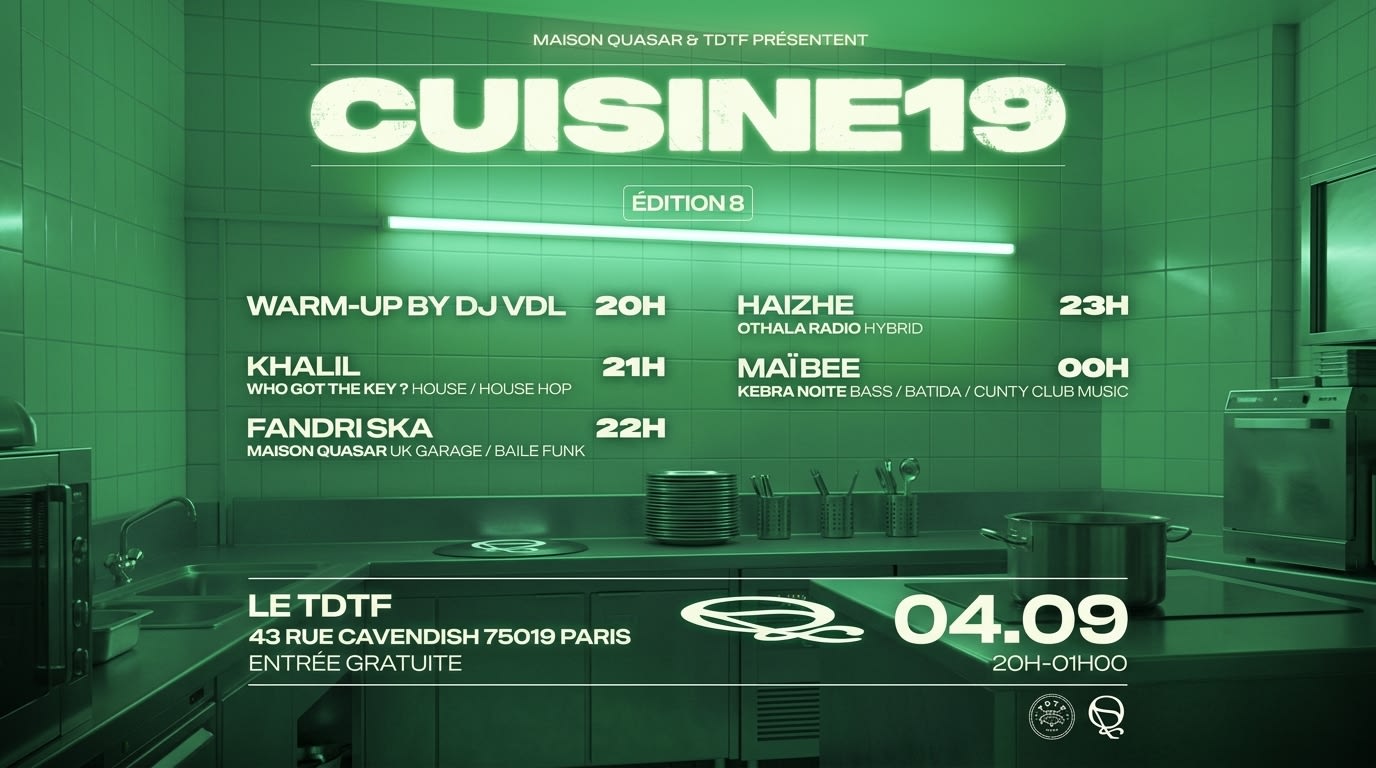 Cuisine19 #8 - Maï Bee, Haizhe, Khalil, Fandri Ska Cover