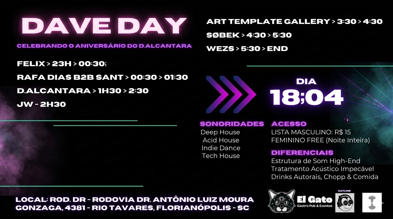 Catline No Elgato D4ve Day Cover