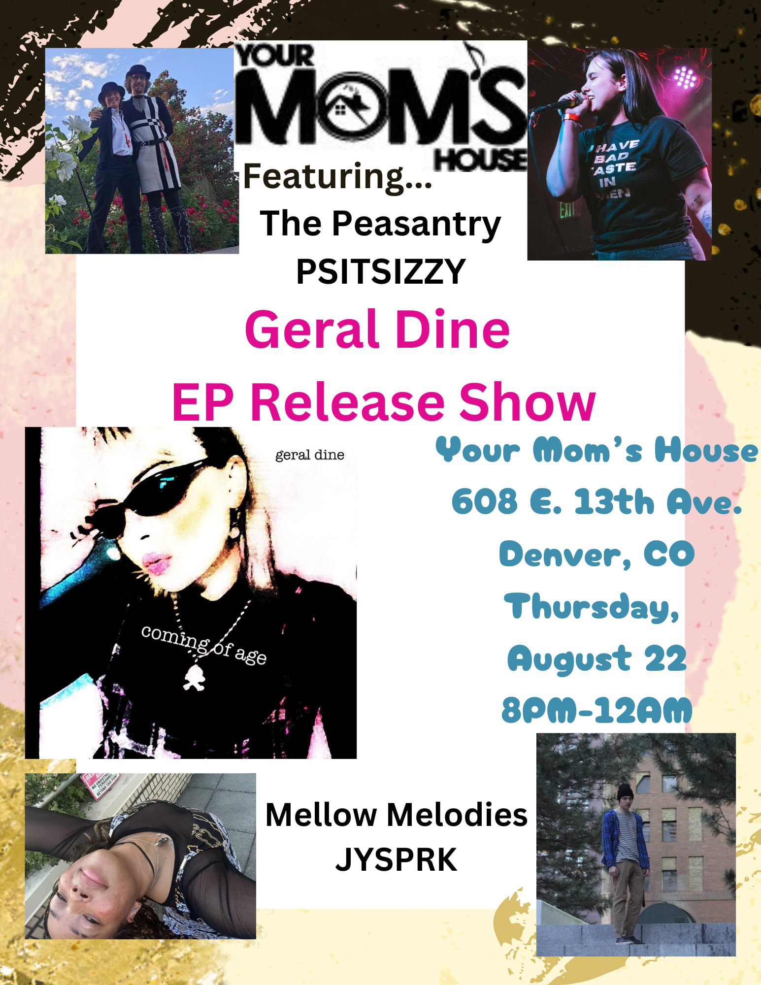 Geral Dine Ep Release Show Cover