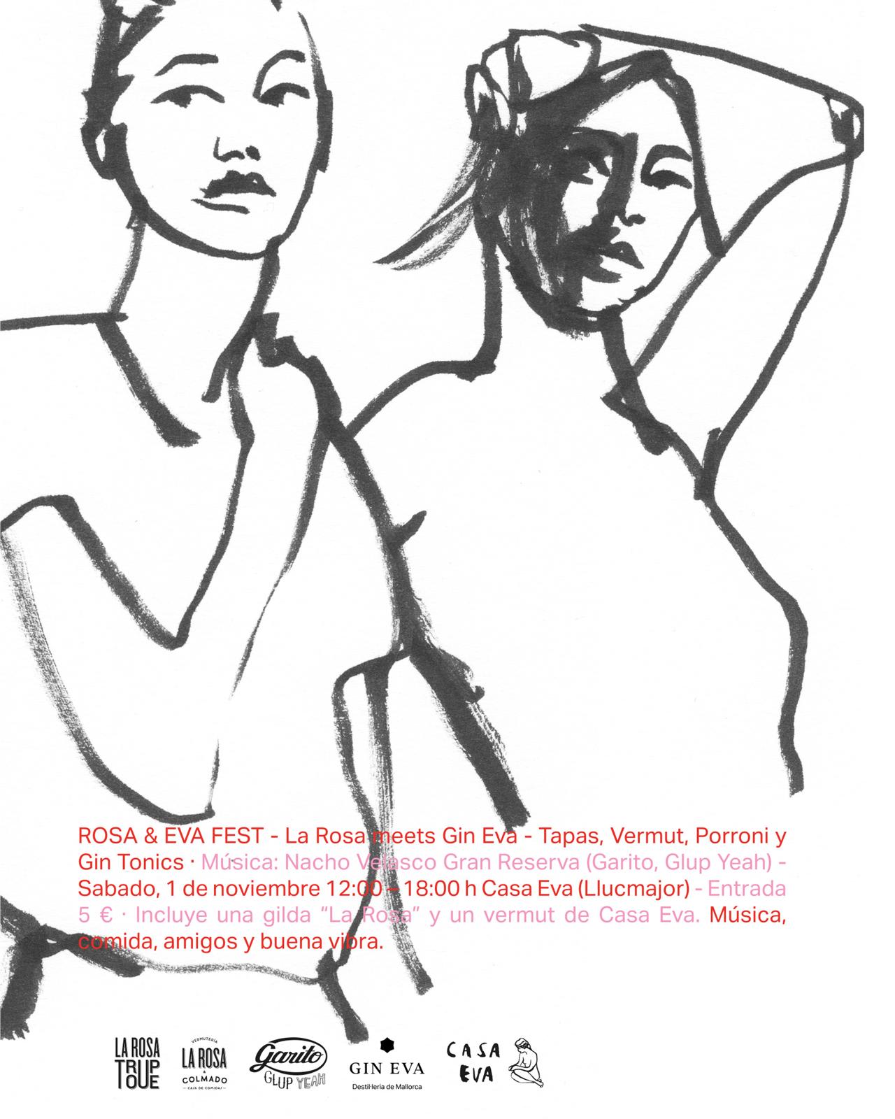 La Rosa & Gin Eva Brunch Cover