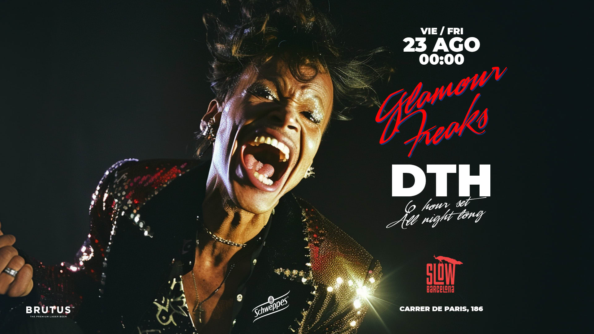 Glamour Freaks W/ D.T.H. | [Drink Included] Cover