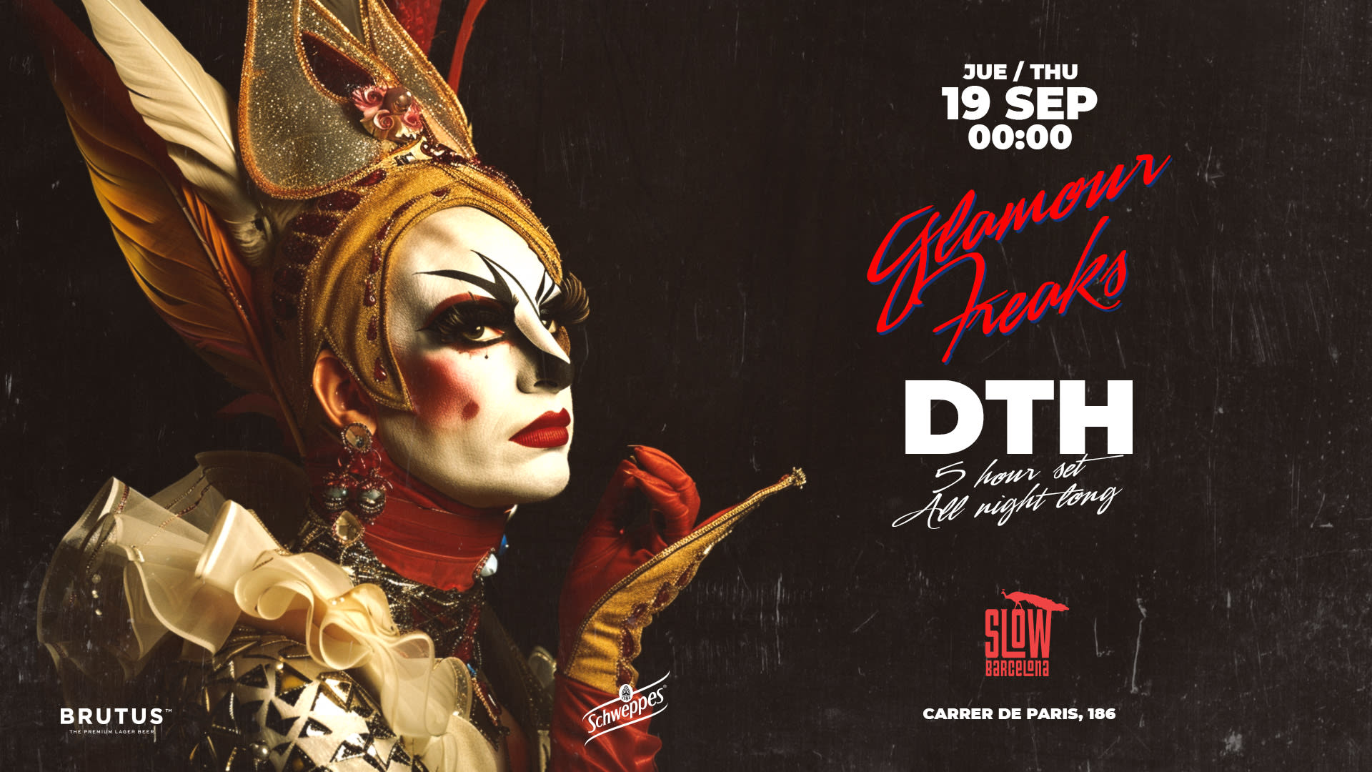 Glamour Freaks Residents Night #53 | [Drink Included] Cover