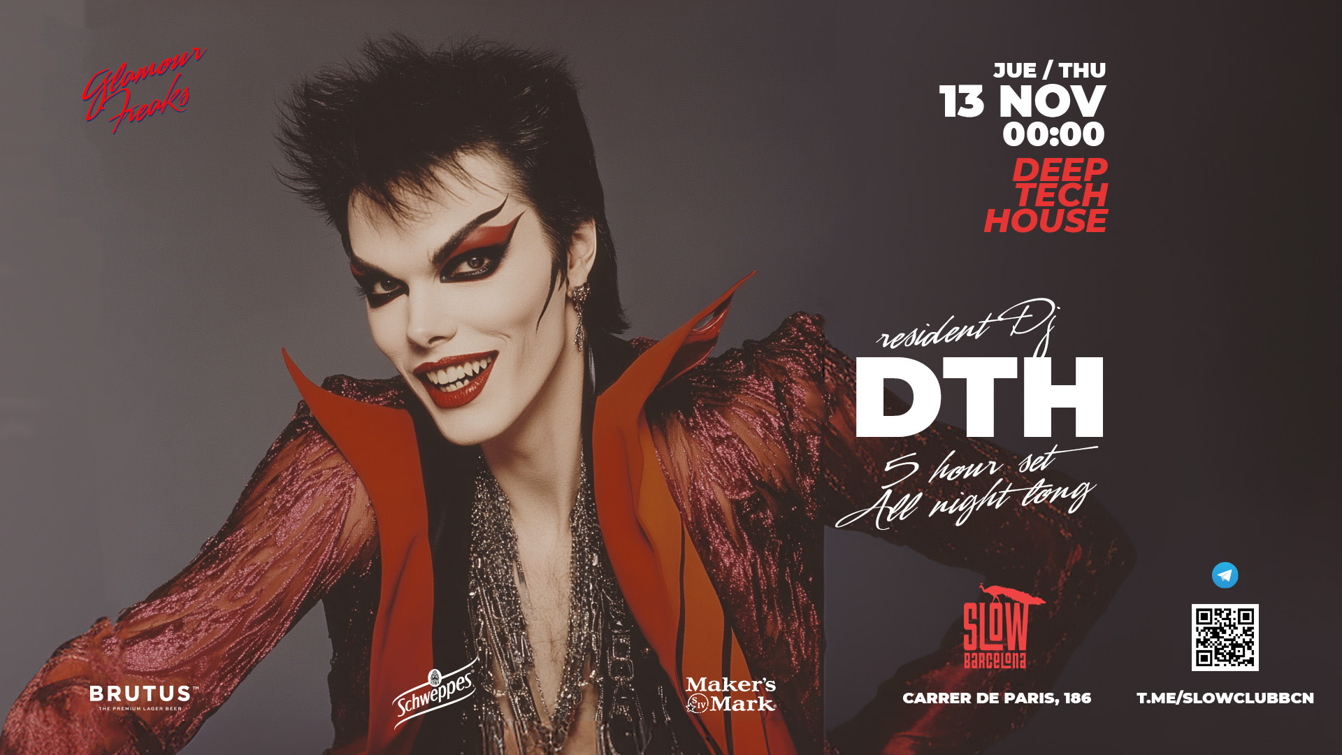 Deep, Tech, House By D.T.H. | [Drink Included] Cover