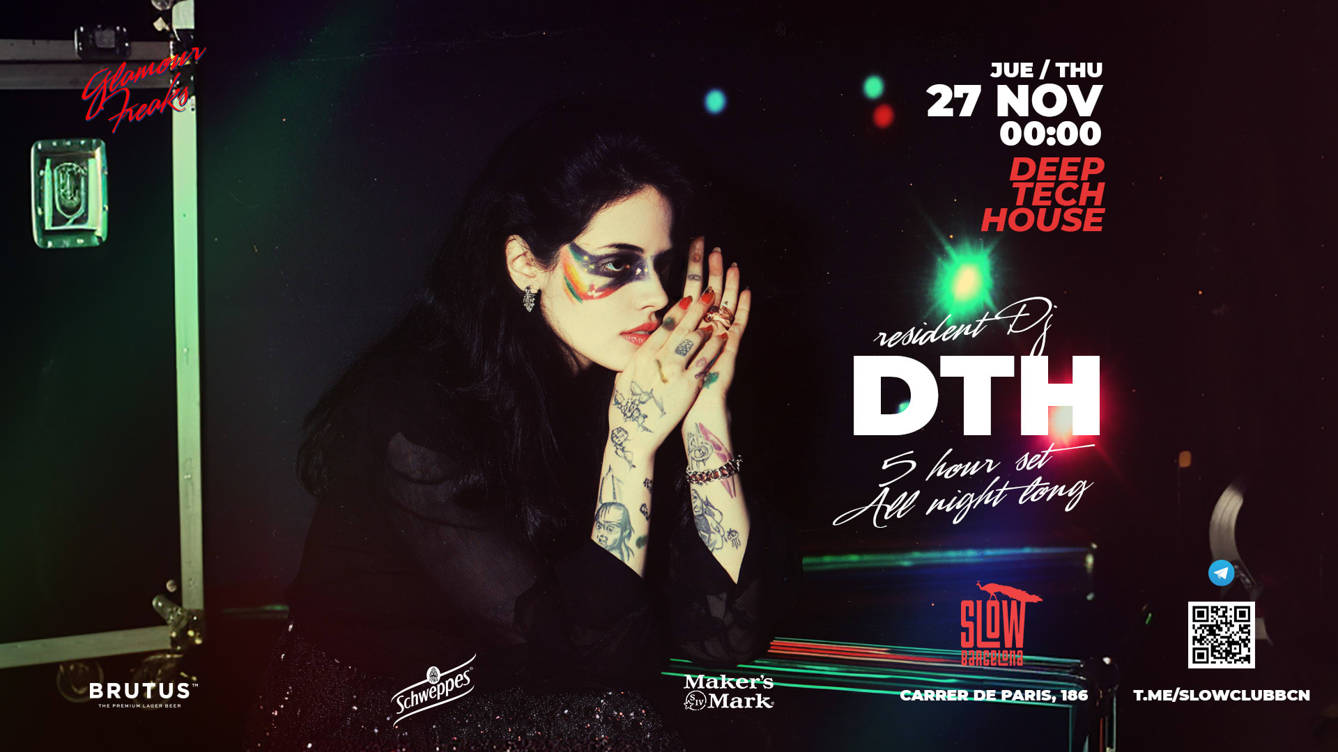 Deep, Tech, House By D.T.H. | [Drink Included] Cover