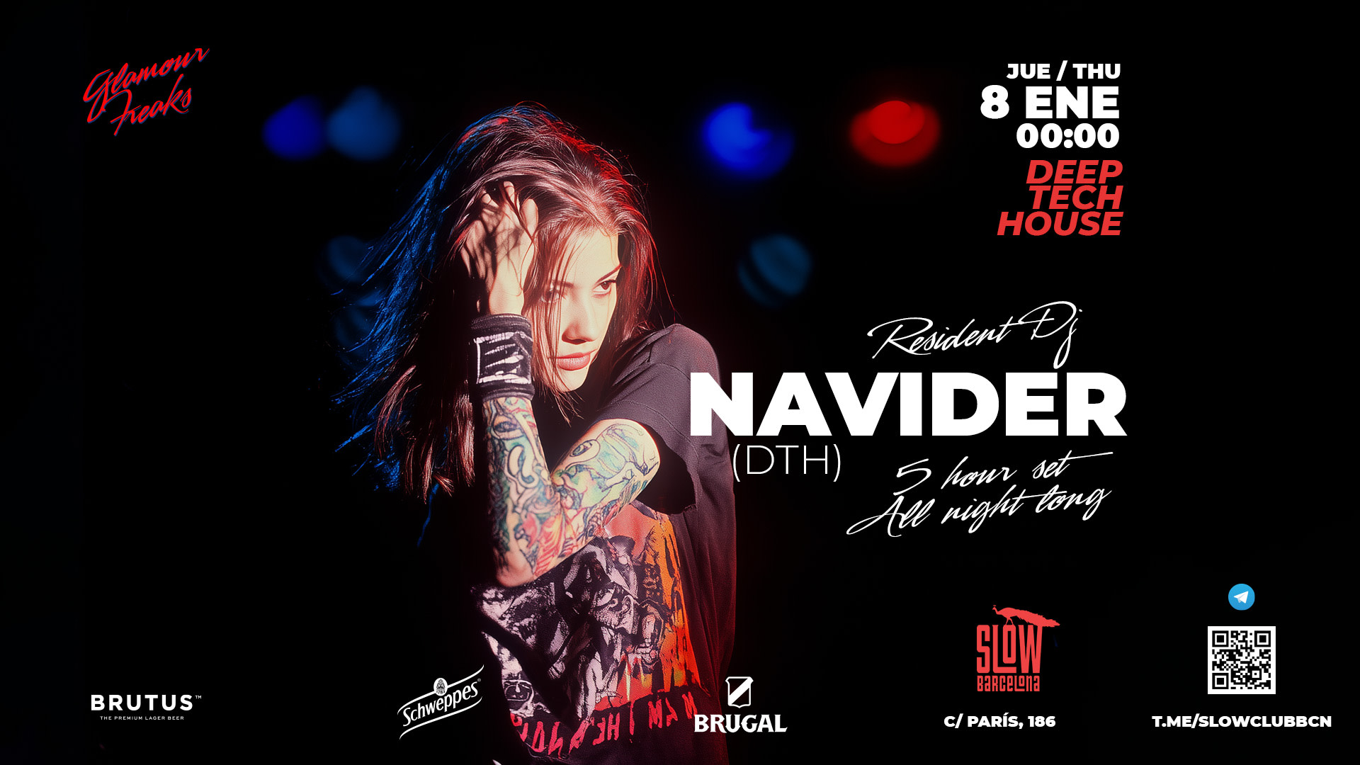 Deep, Tech, House By Navider | [Drink Included] Cover