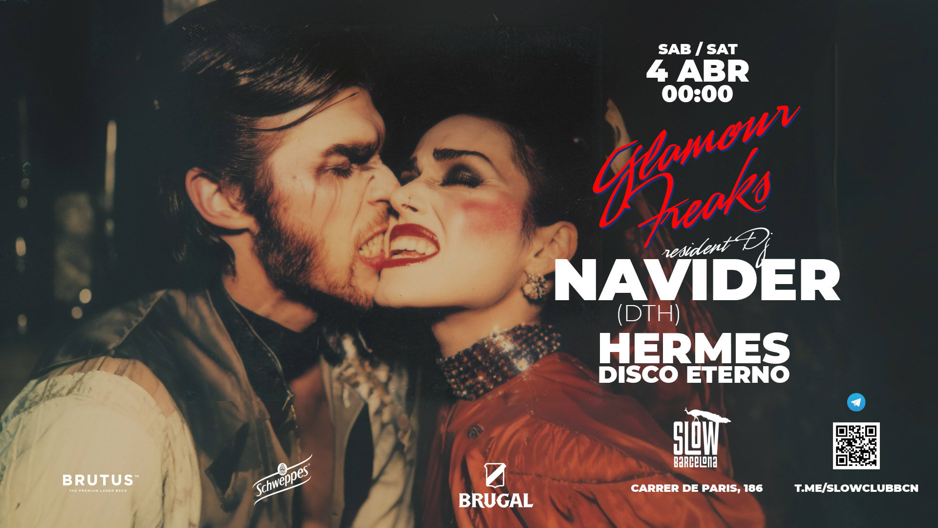 Glamour Freaks Pres. Navider, Hermes Disco Eterno Cover