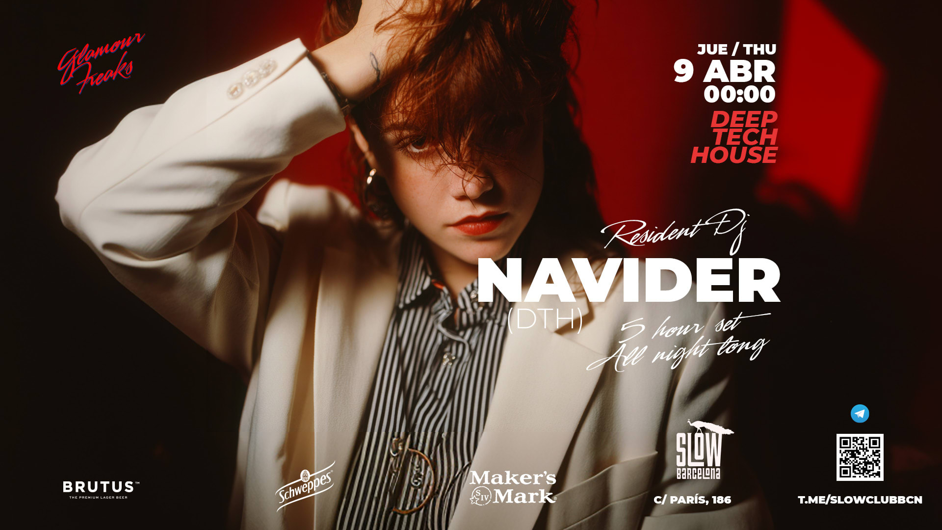 Deep, Tech, House By Navider | [Drink Included] Cover