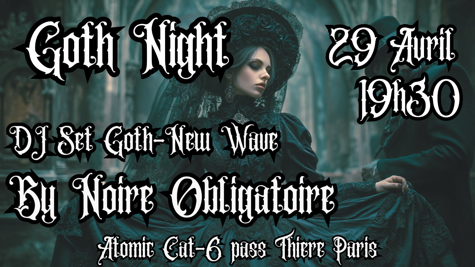 Goth Night: Dj Set Noire Obligatoire Cover