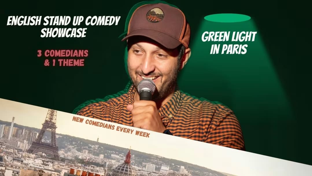Standup Comedy In English : Green Light In Paris #16 Cover