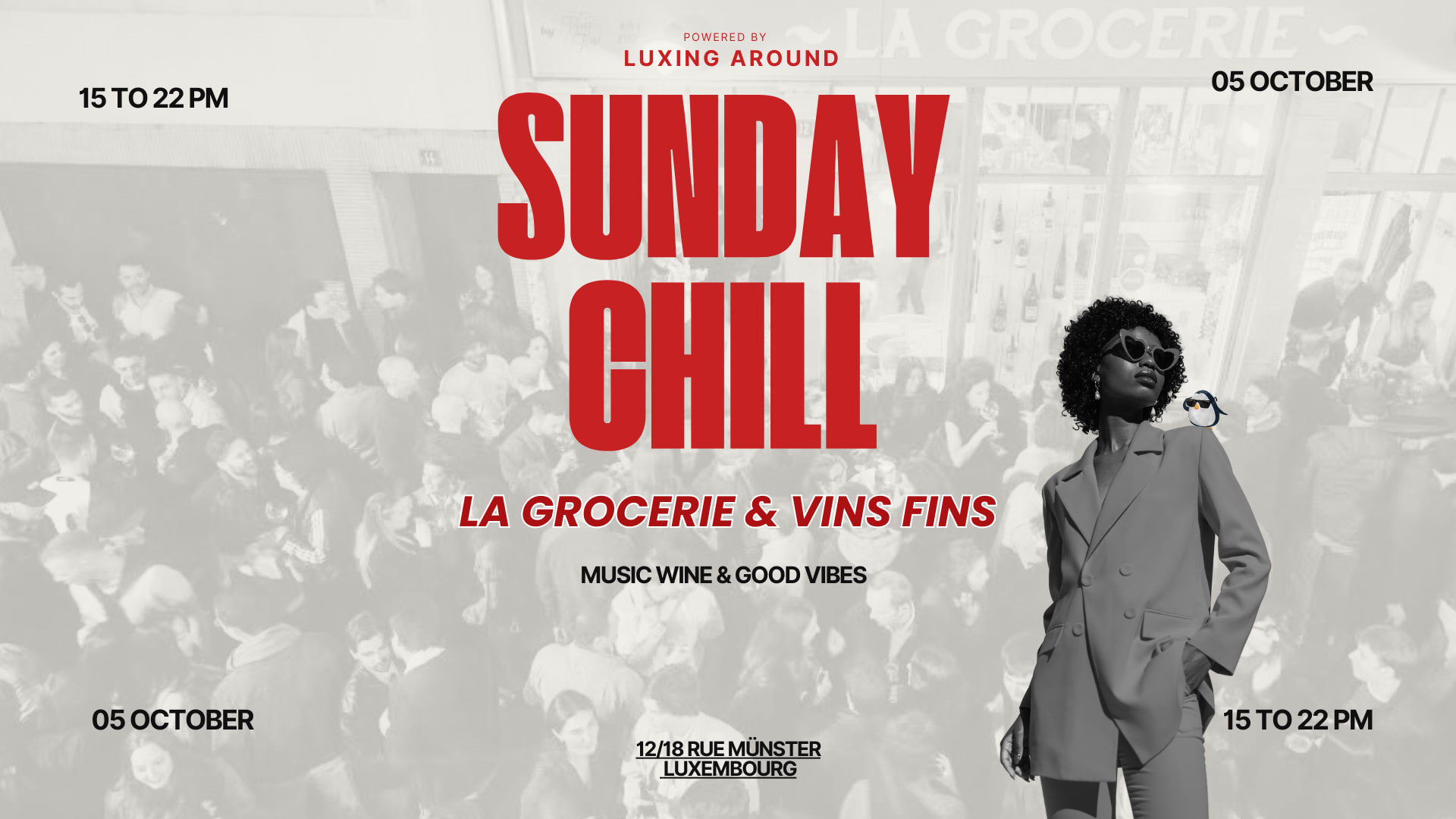 Luxing Around X Vins Fins & La Grocerie - New Season Cover