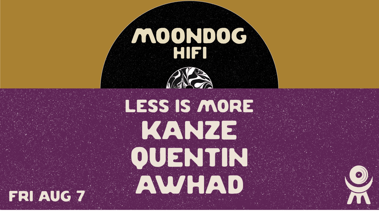 Less Is More: Kanze + Quentin + Awhad Cover