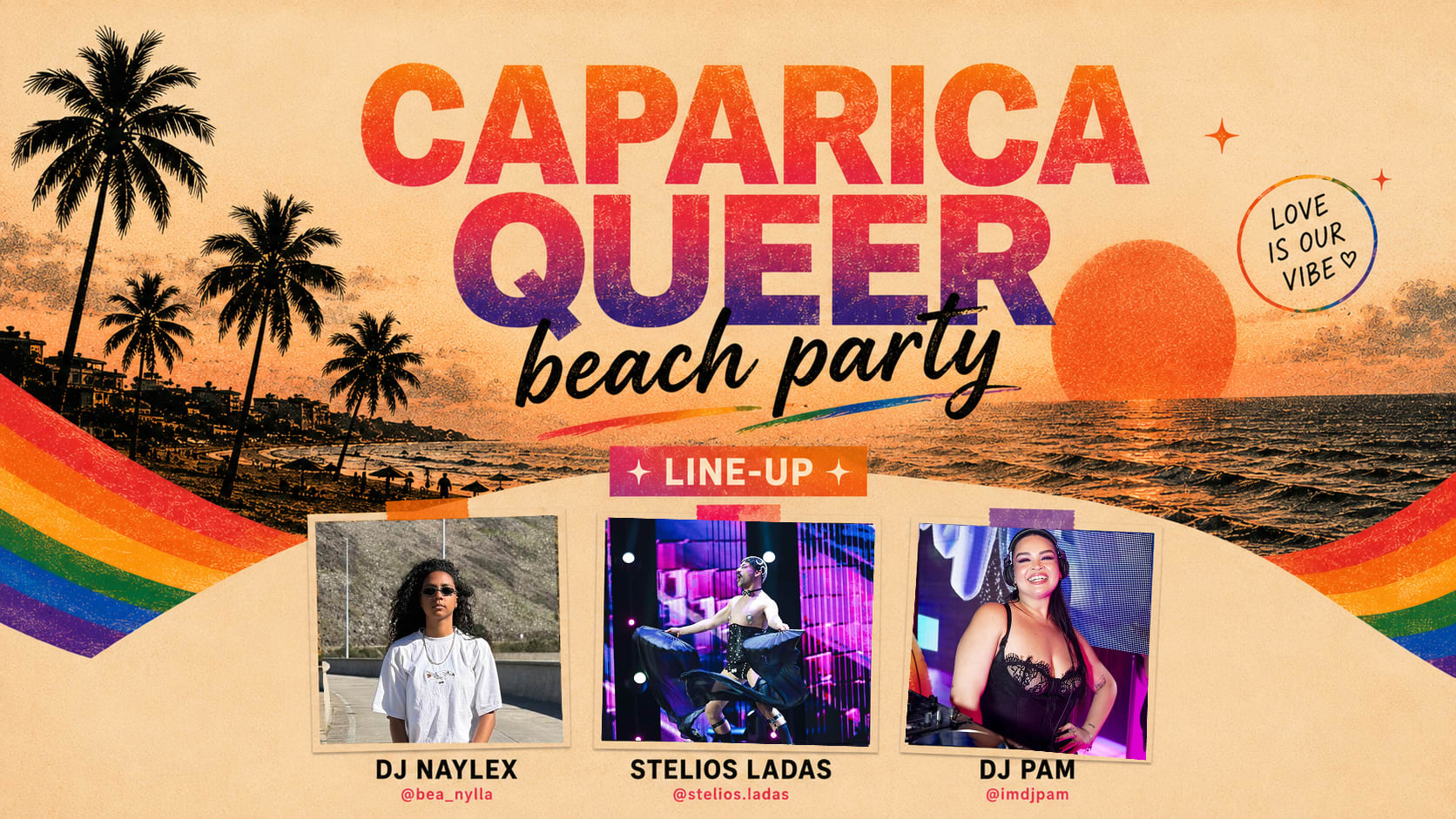 Caparica Queer Beach Party Cover