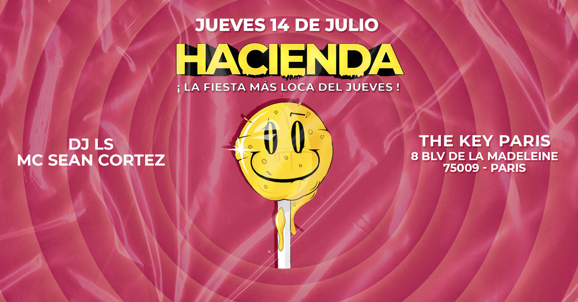 ☻ Hacienda ☻ Jueves 14 De Julio ☻ Cover