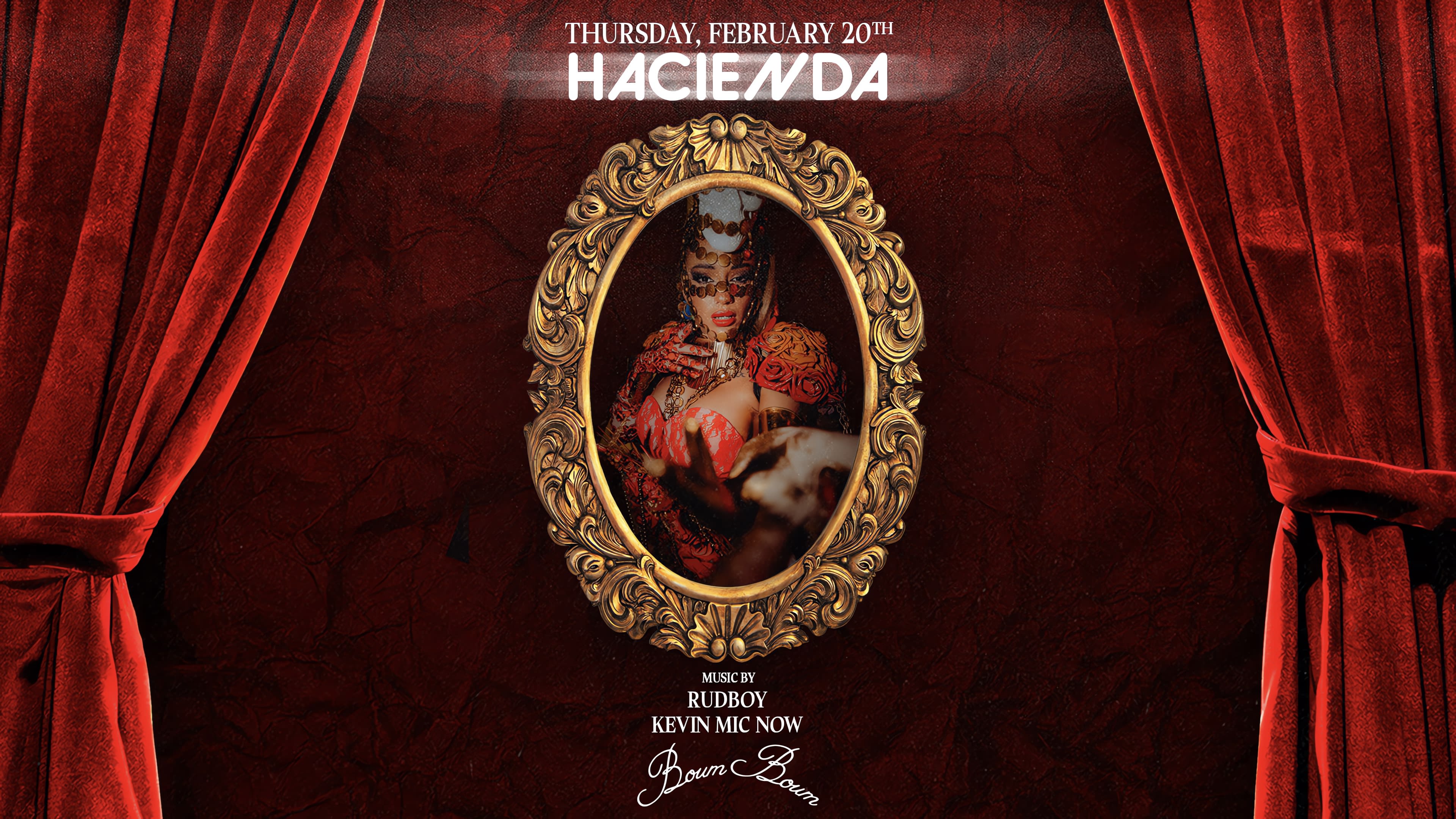 Hacienda At Boum Boum - 20/02 Cover