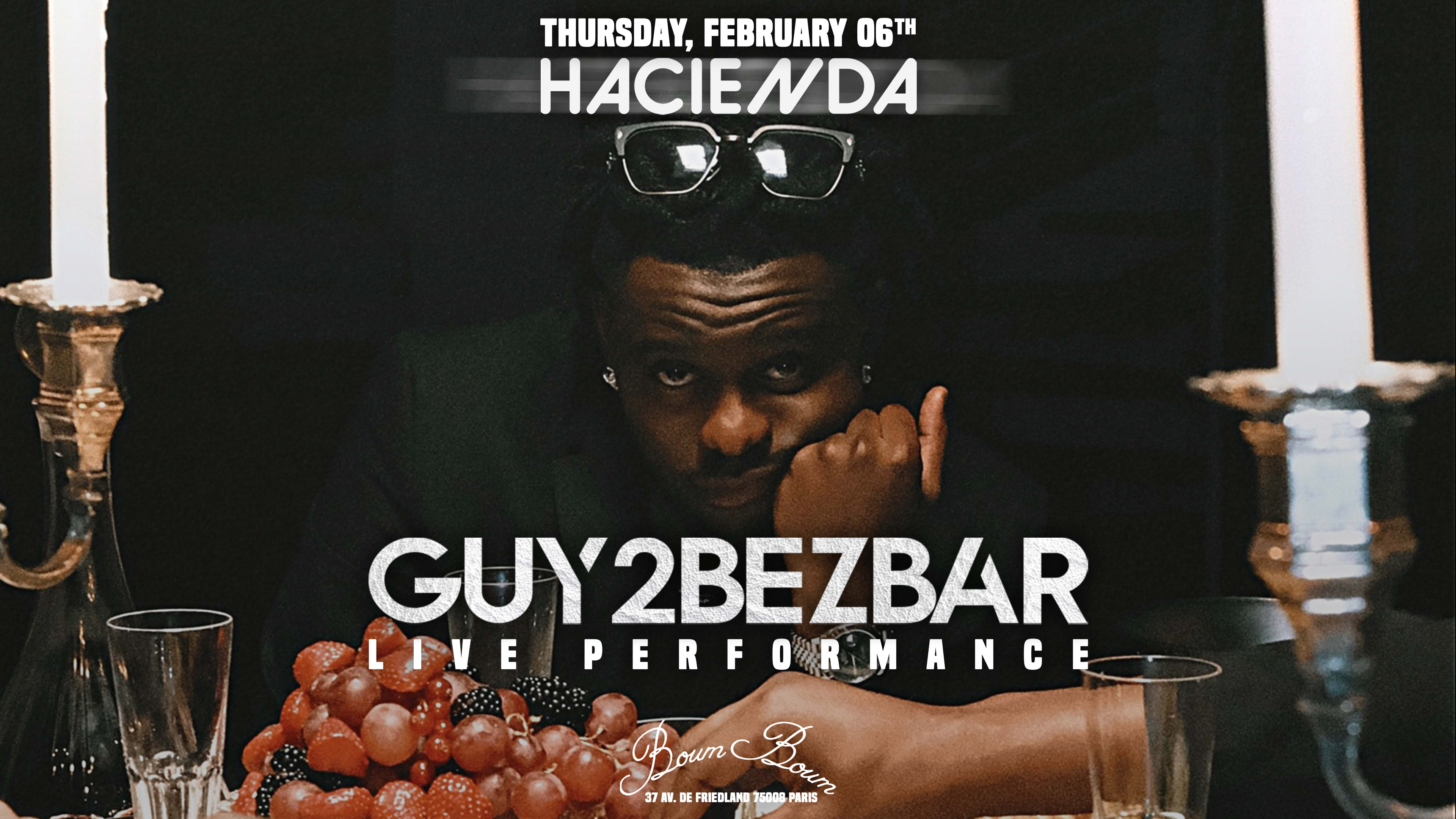 Guy2bezbar At Hacienda - Boum Boum - 06.02 Cover