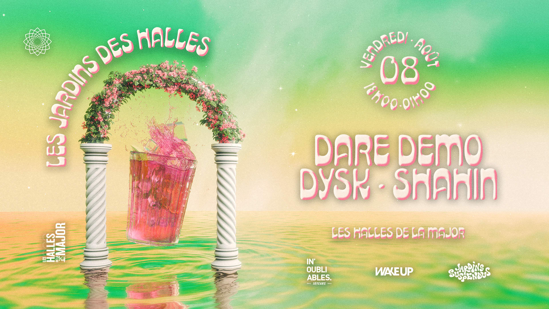 Les Jardins Des Halles : Dare Demo - Dysk - Shahin Cover