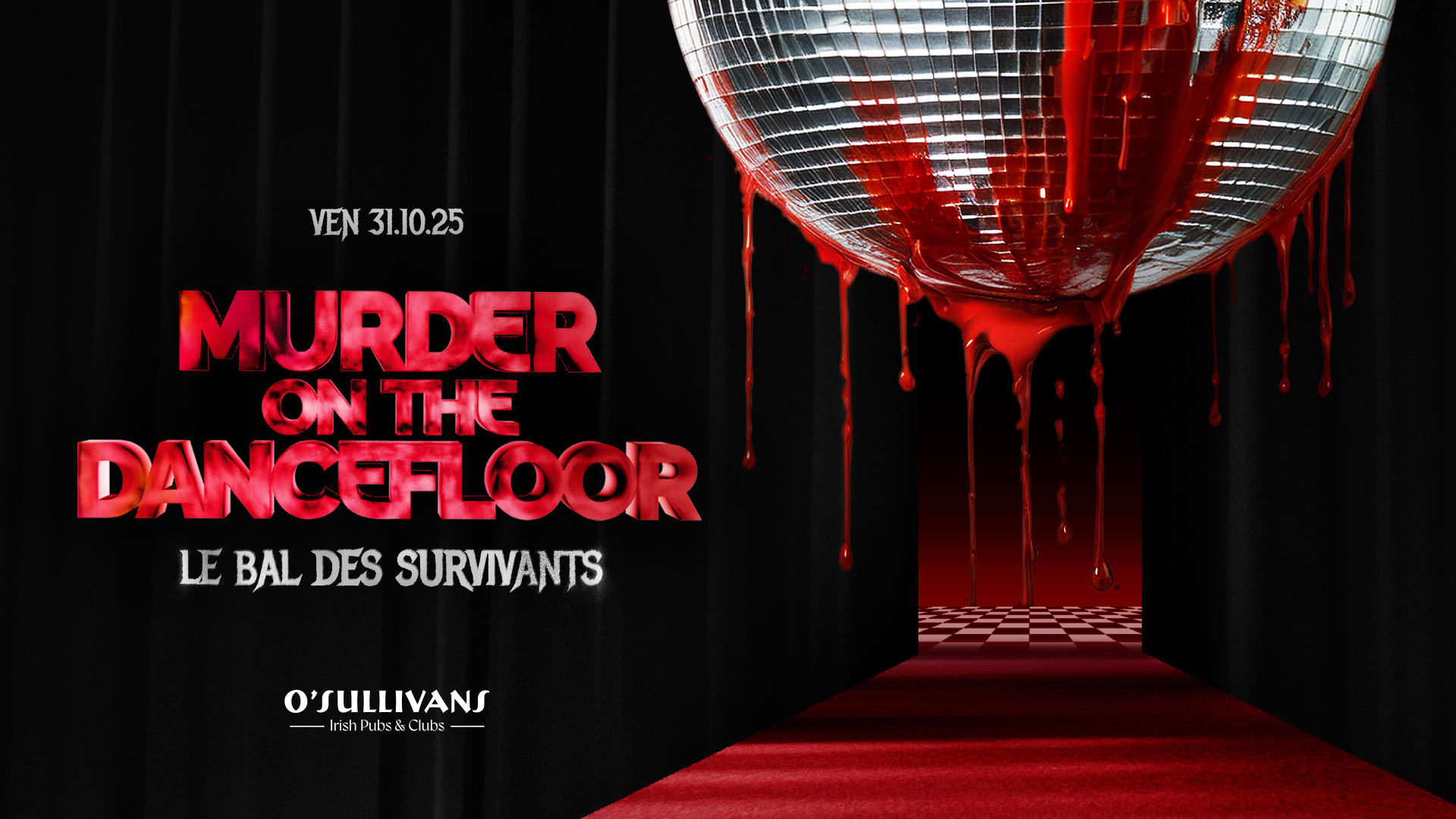 Halloween Party O'sullivans - Murder On The Dancefloor Cover