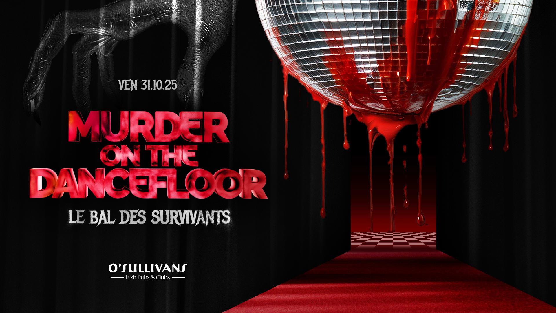 Halloween Party O'sullivans - Murder On The Dancefloor Cover