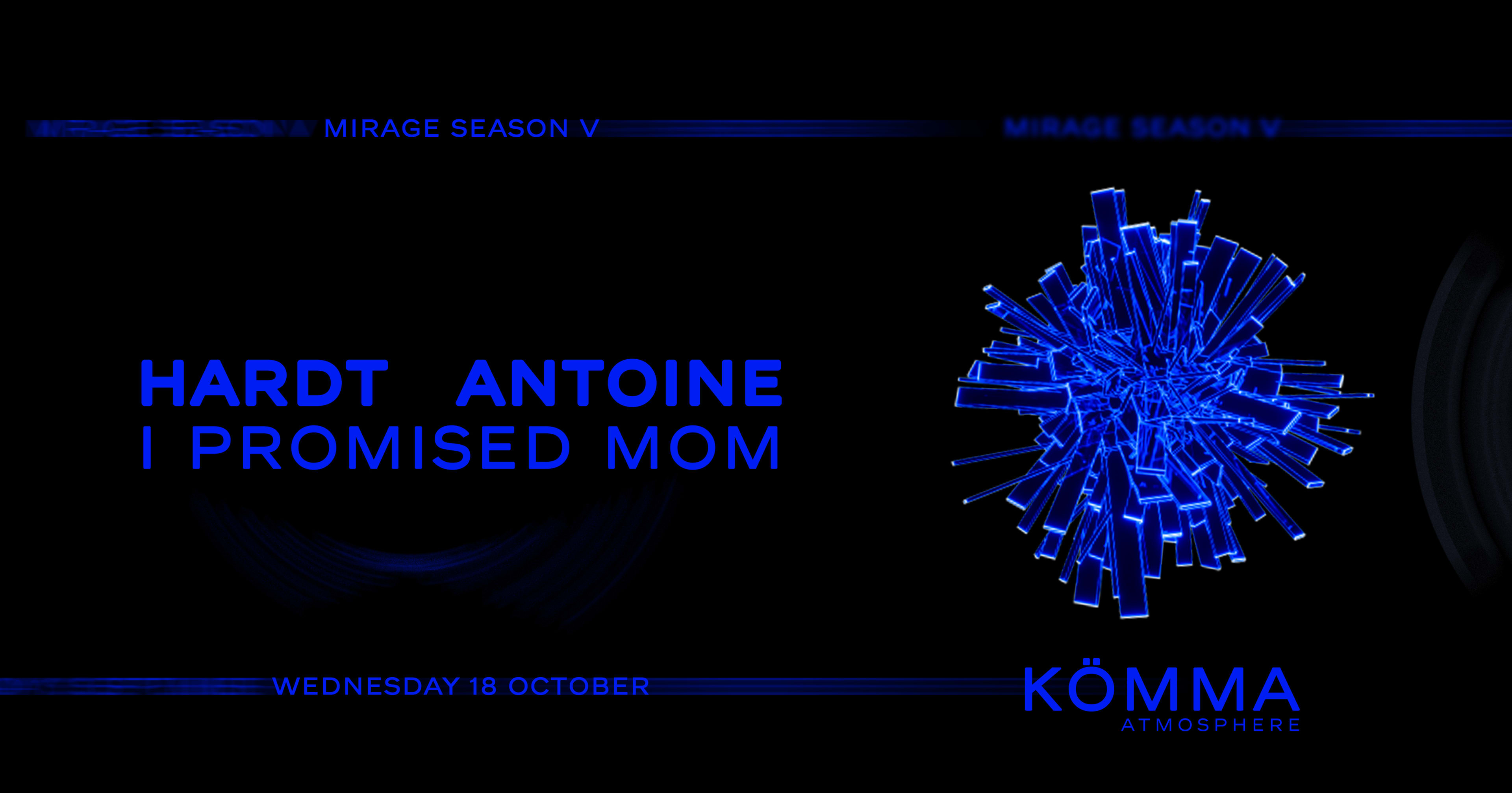 Kömma : Hardt Antoine, I Promised Mom Cover