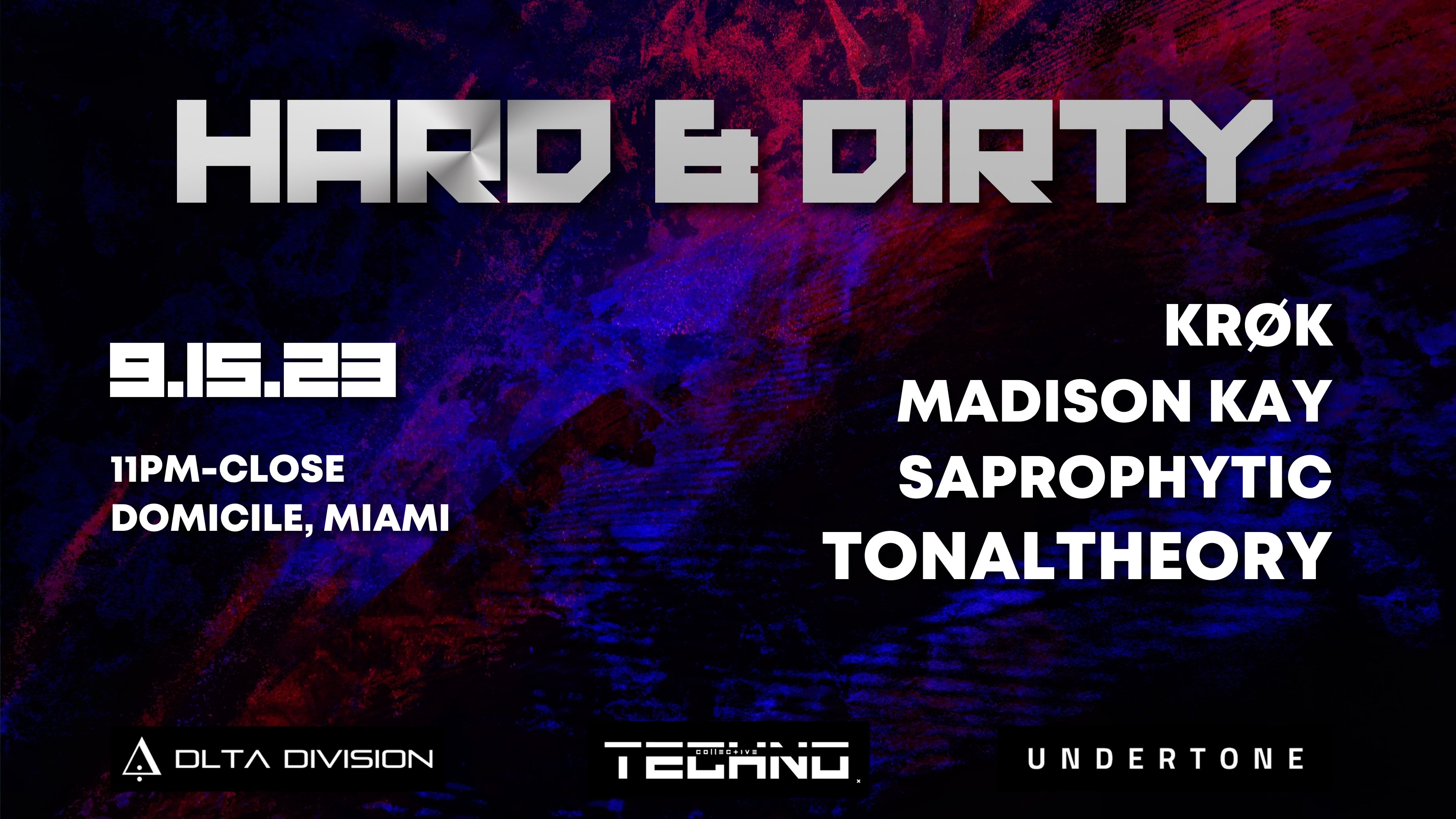 Domicile Presents Hard & Dirty Cover