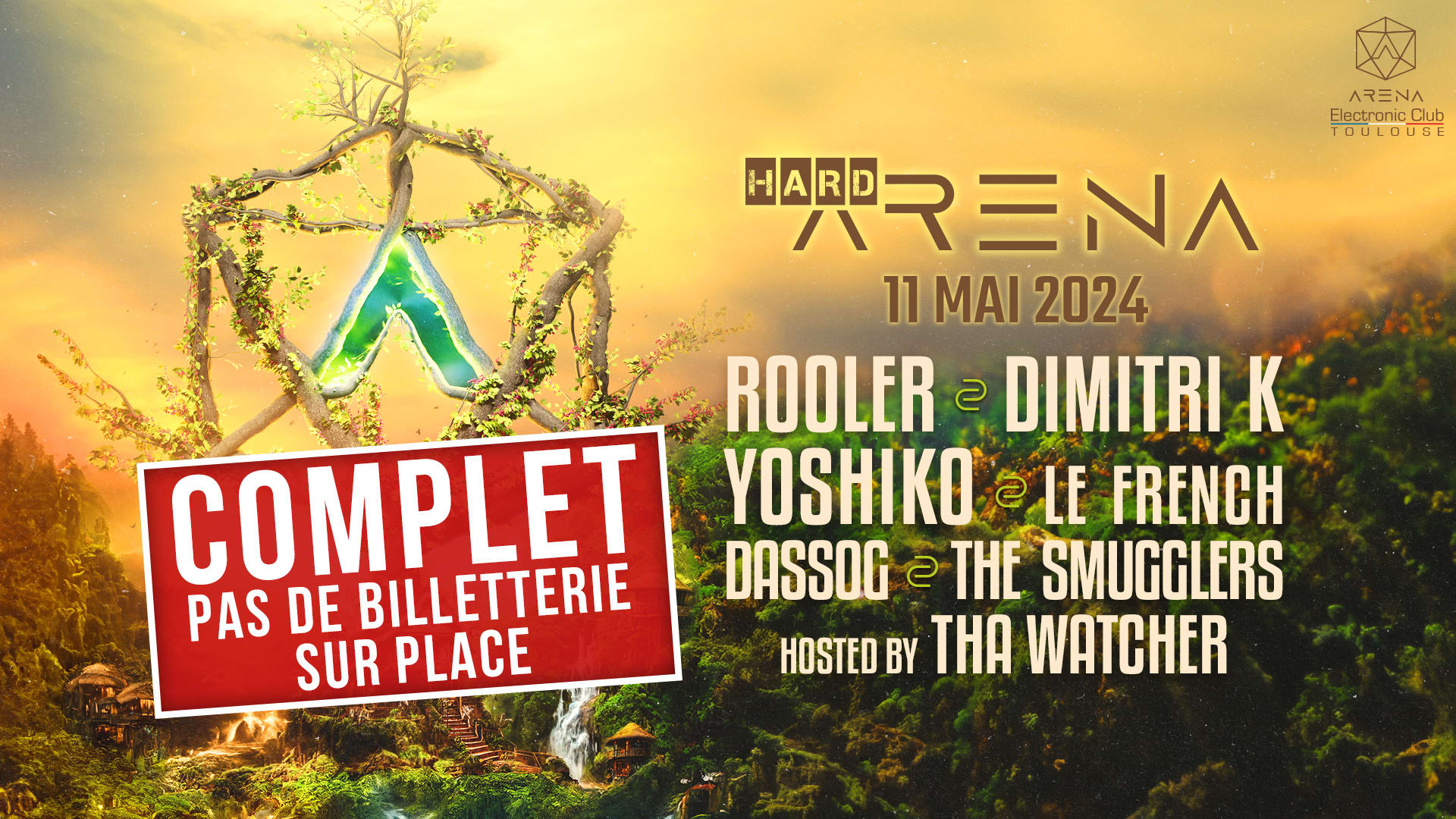 [ Complet ] Hard Arena / Rooler, Dimitri K, Yoshiko... Cover